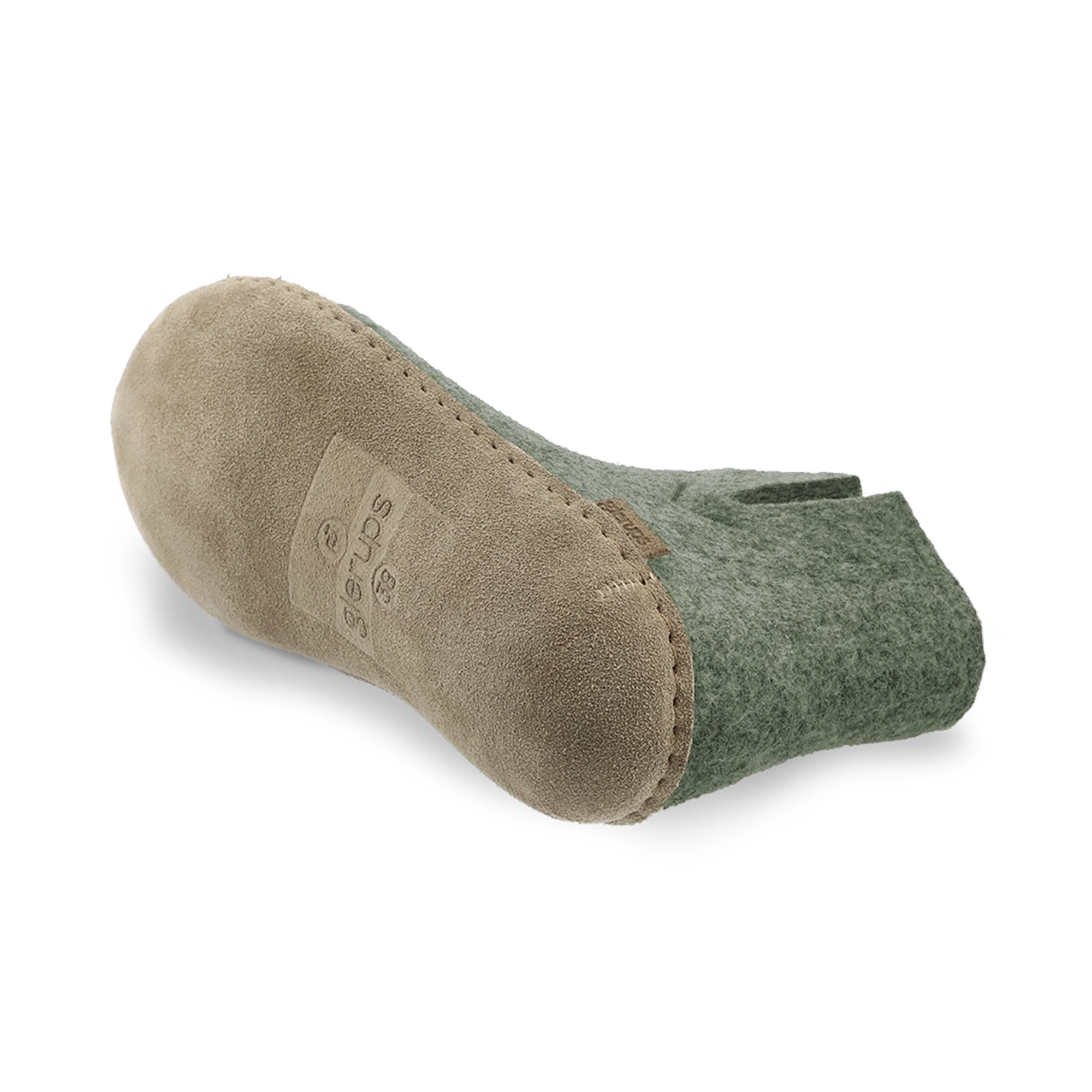 Boot with leather sole - Moss - Image 6