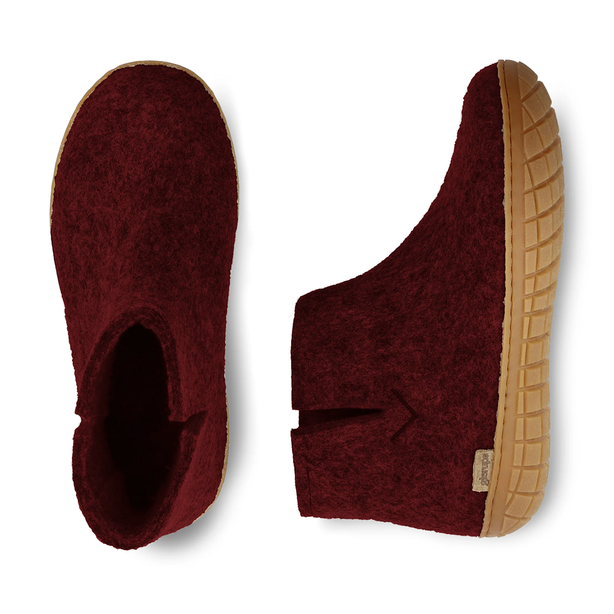 Boot with natural rubber sole - honey - Beet - Image 5
