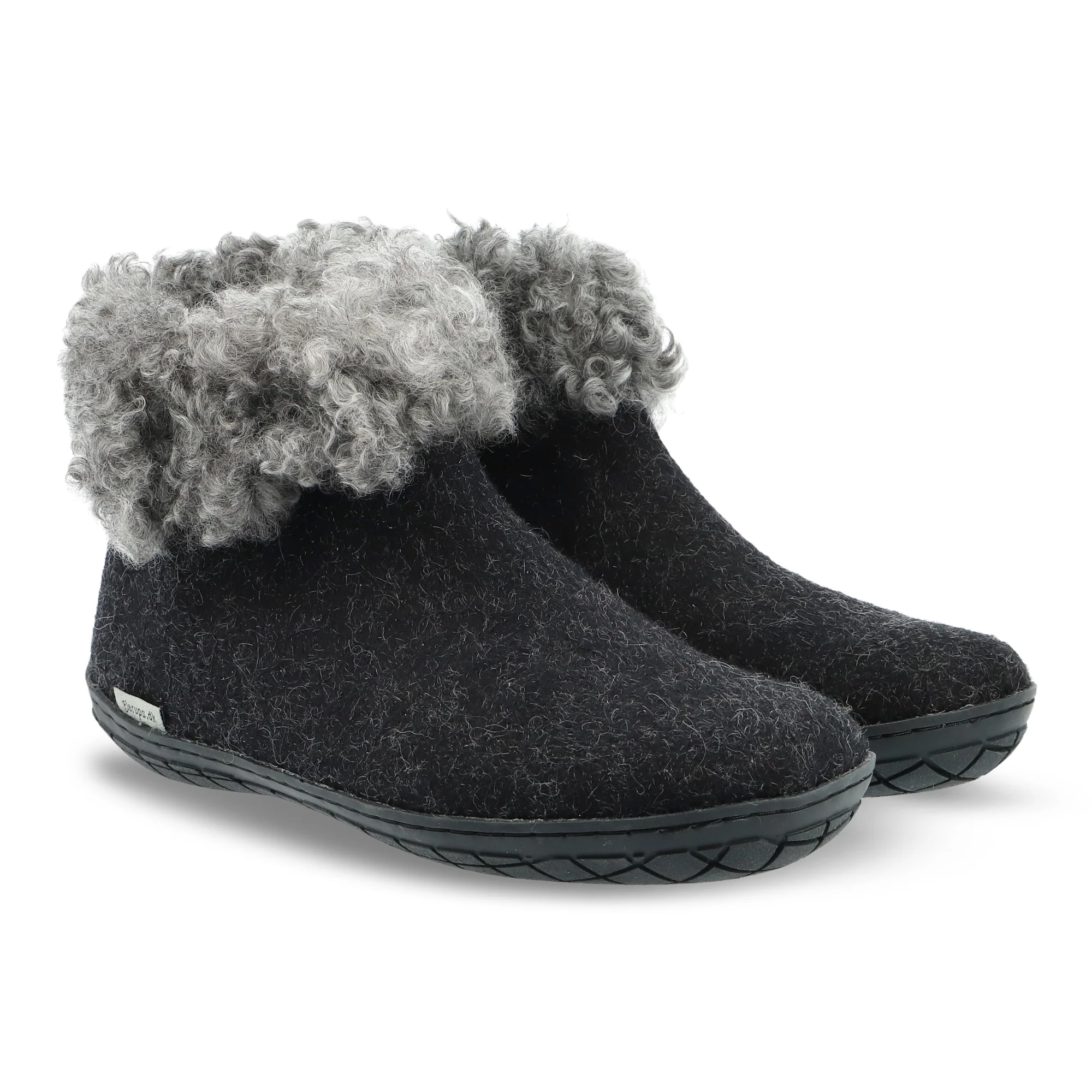 Boot with wool shaft - Limited edition - Charcoal - Image 3