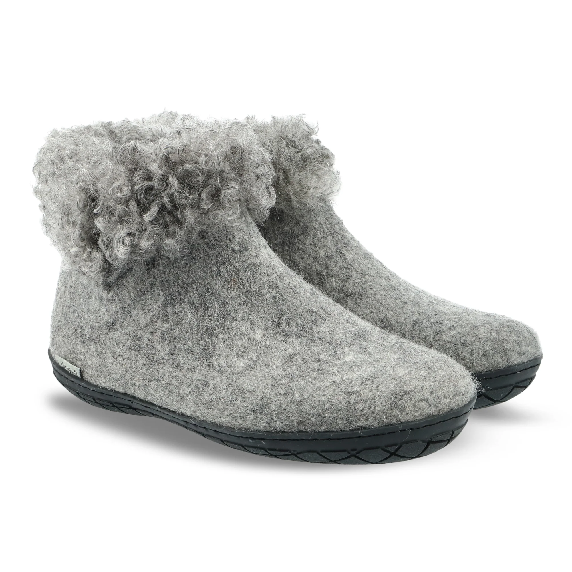 Boot with wool shaft - Limited edition - Grey - Image 3