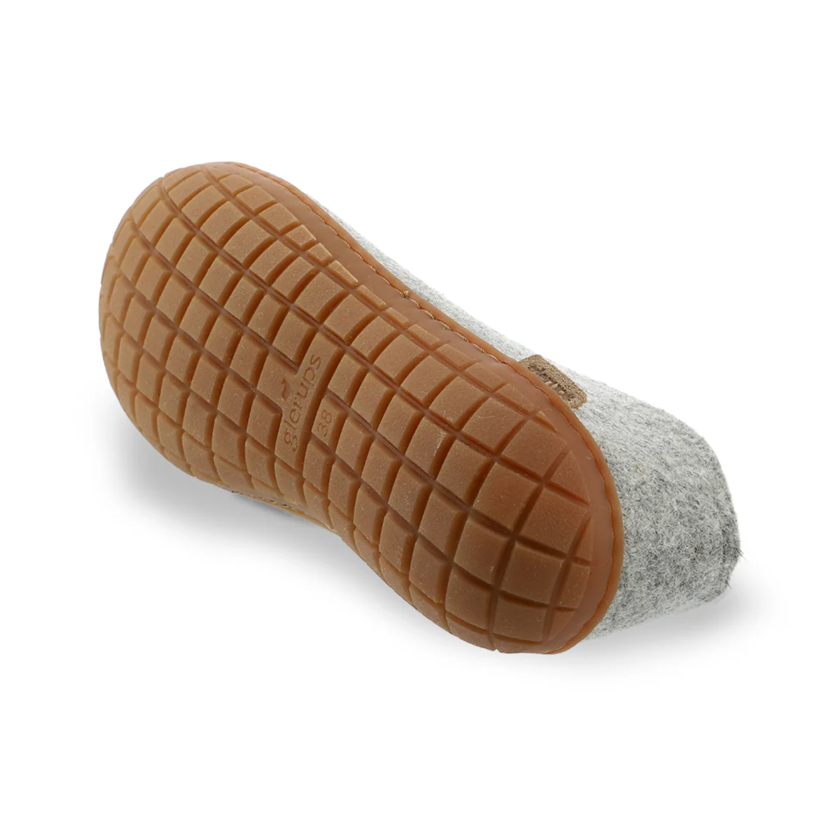 Shoe with natural rubber sole - honey - Grey - Image 6