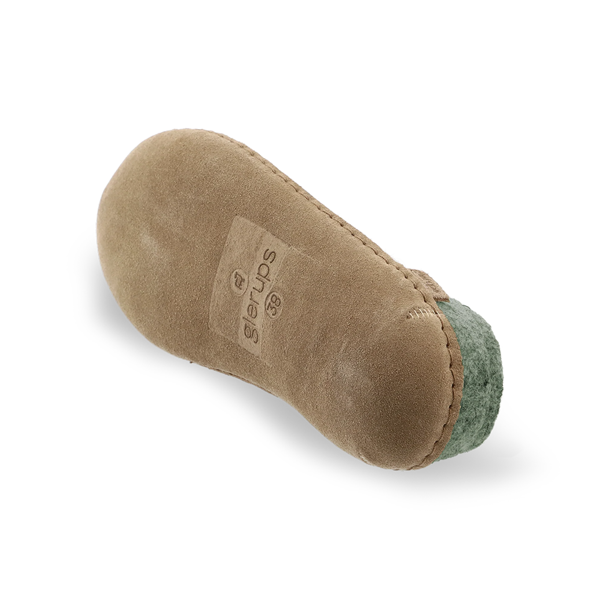 Slip-on with leather sole - Moss - Image 6