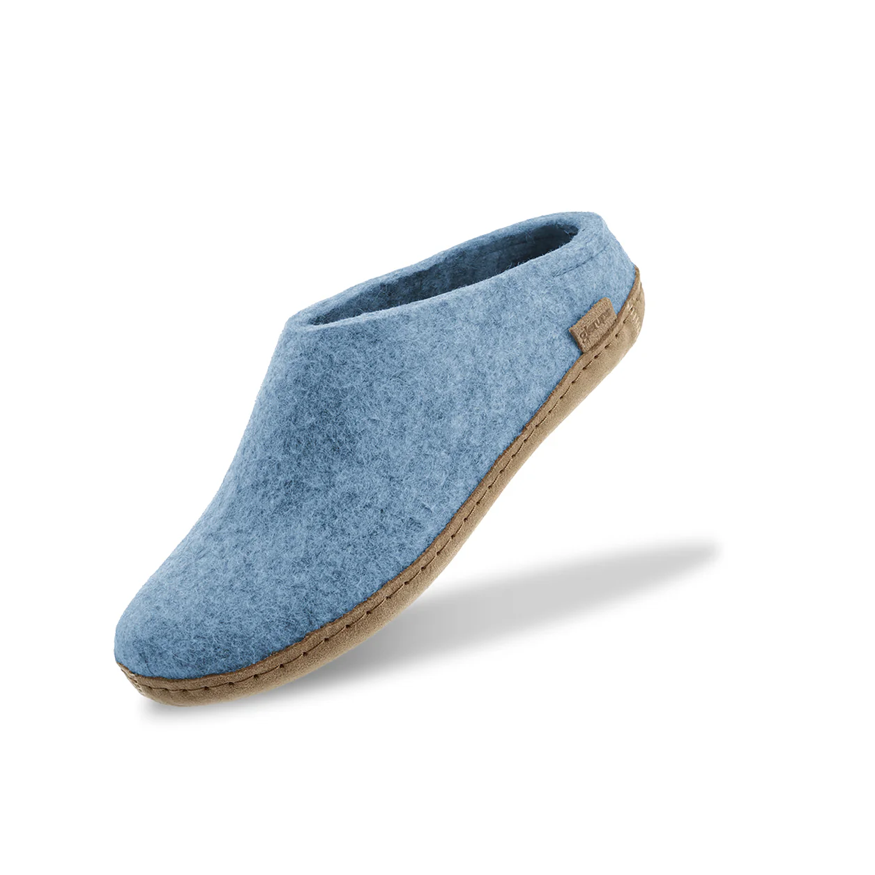 Slip-on with leather sole - Sky - Image 5