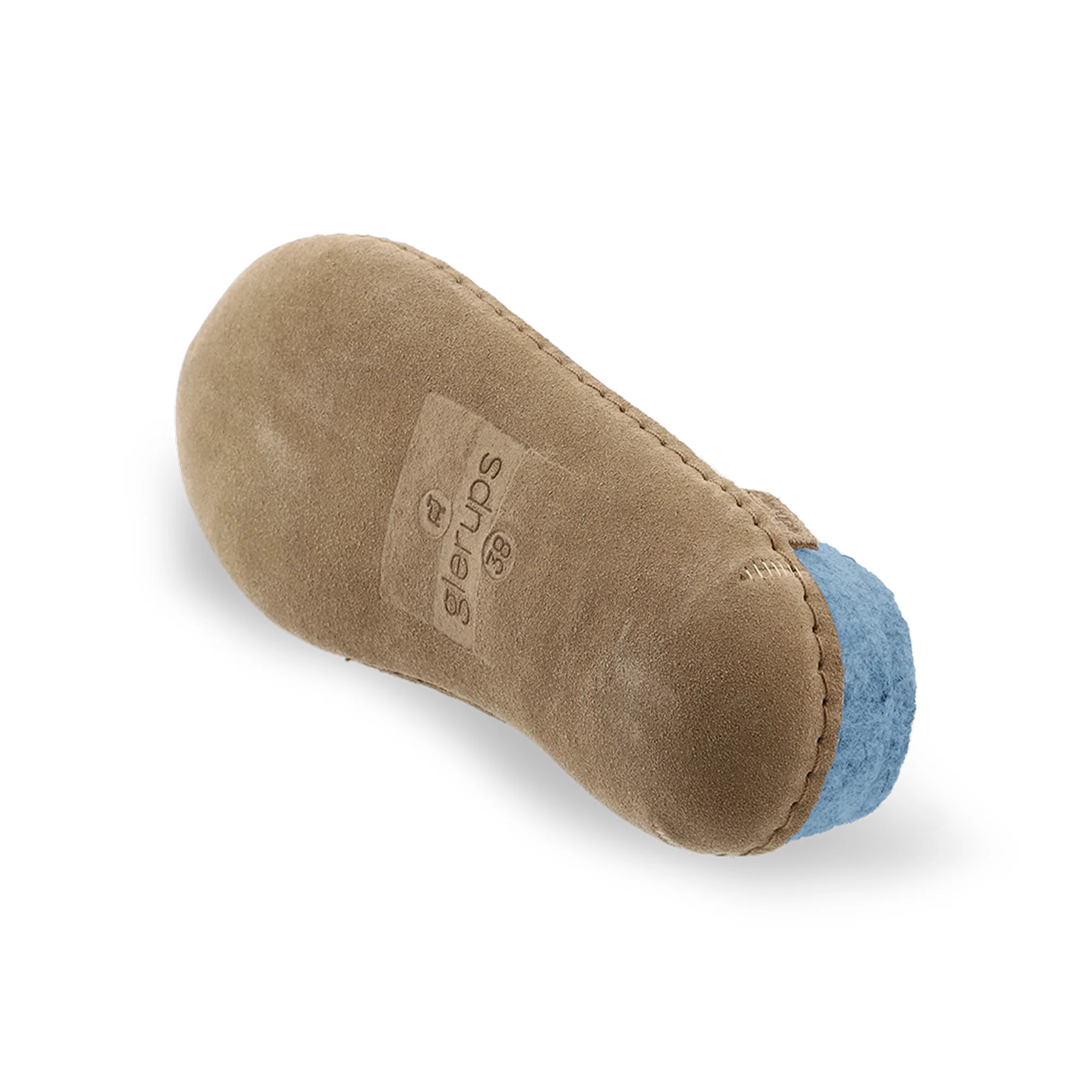 Slip-on with leather sole - Sky - Image 7