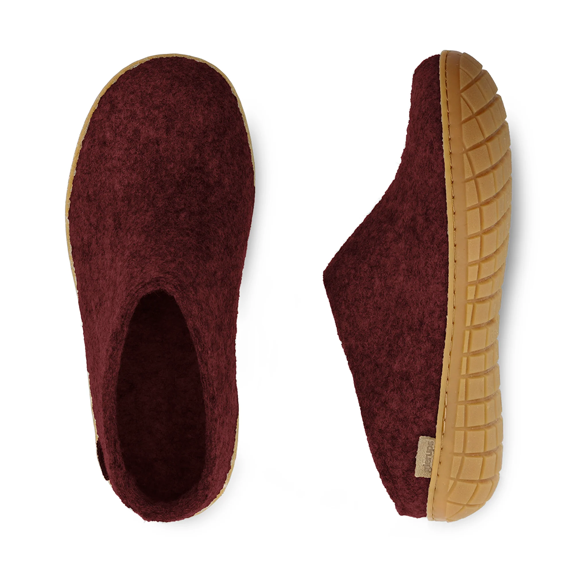 Slip-on with natural rubber sole - honey - Beet - Image 4