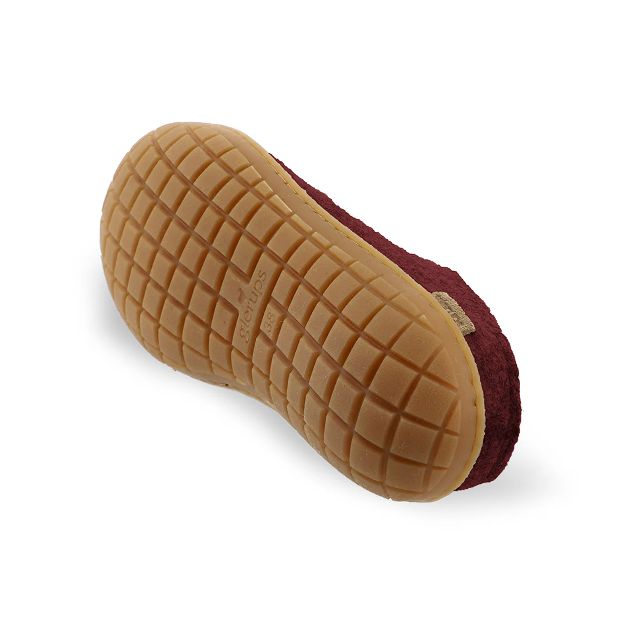 Slip-on with natural rubber sole - honey - Beet - Image 6