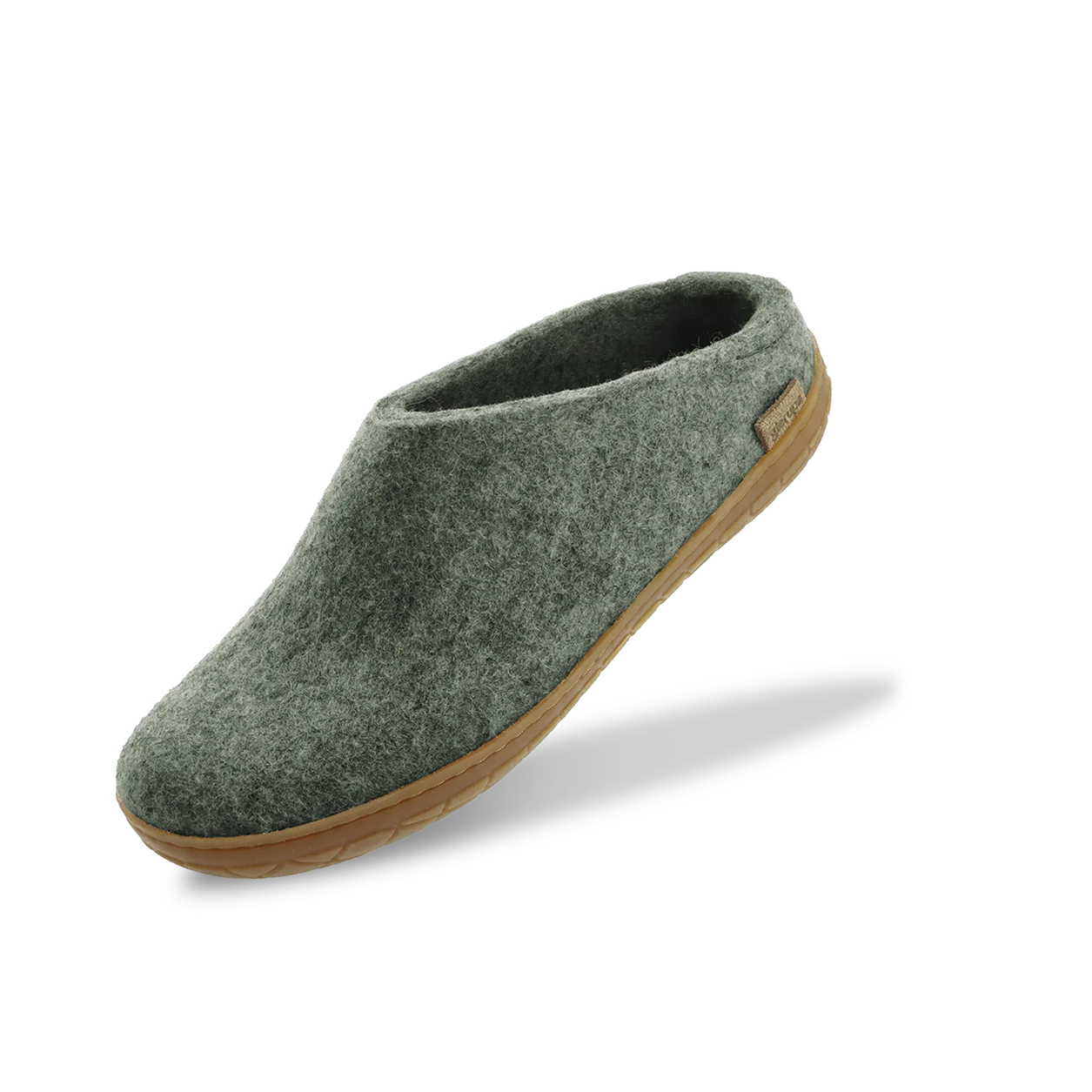 Slip-on with natural rubber sole - honey - Moss - Image 4