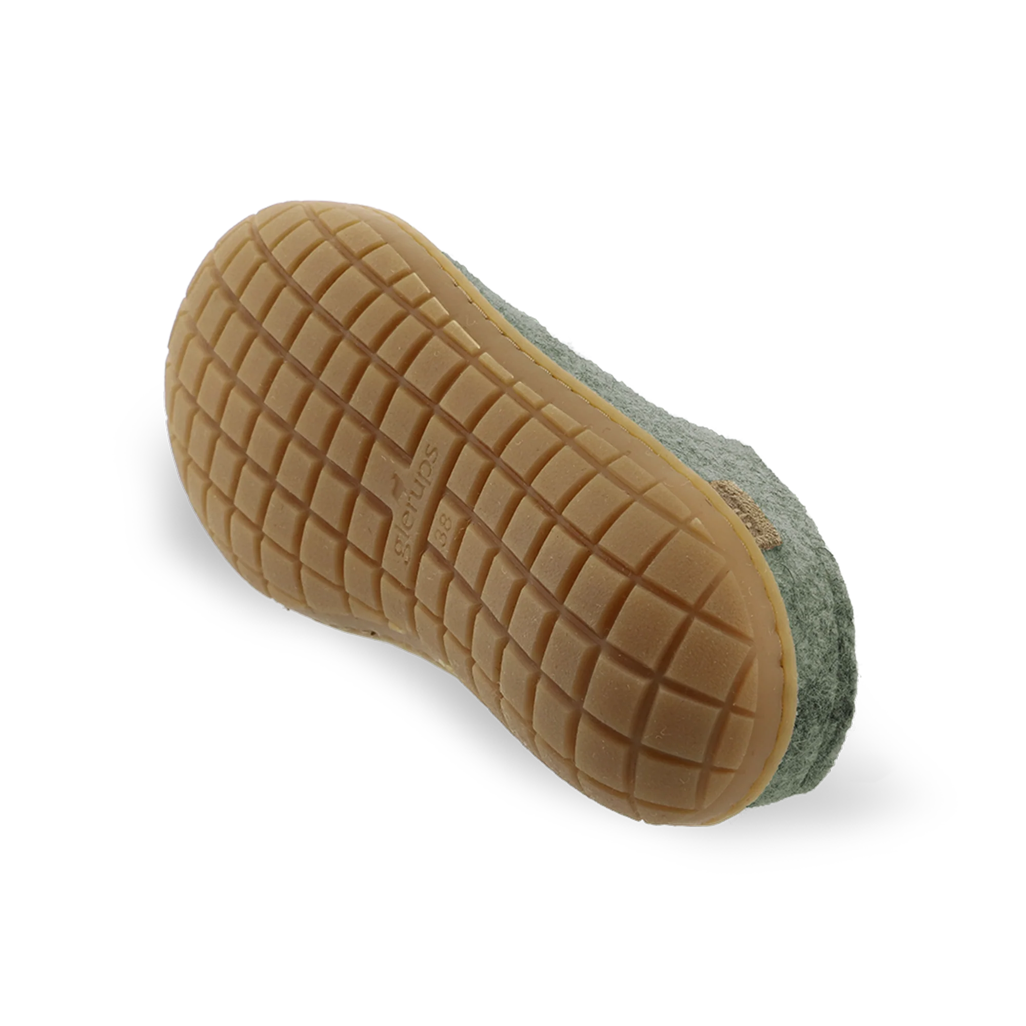Slip-on with natural rubber sole - honey - Moss - Image 6