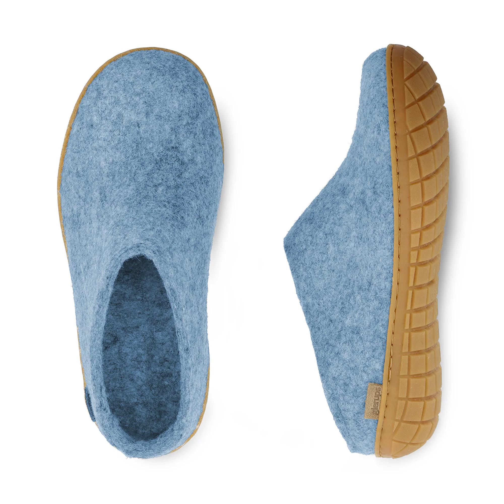 Slip-on with natural rubber sole - honey - Sky - Image 5