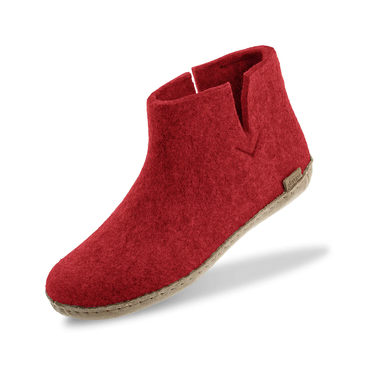 Boot with leather sole - Red - Image 4