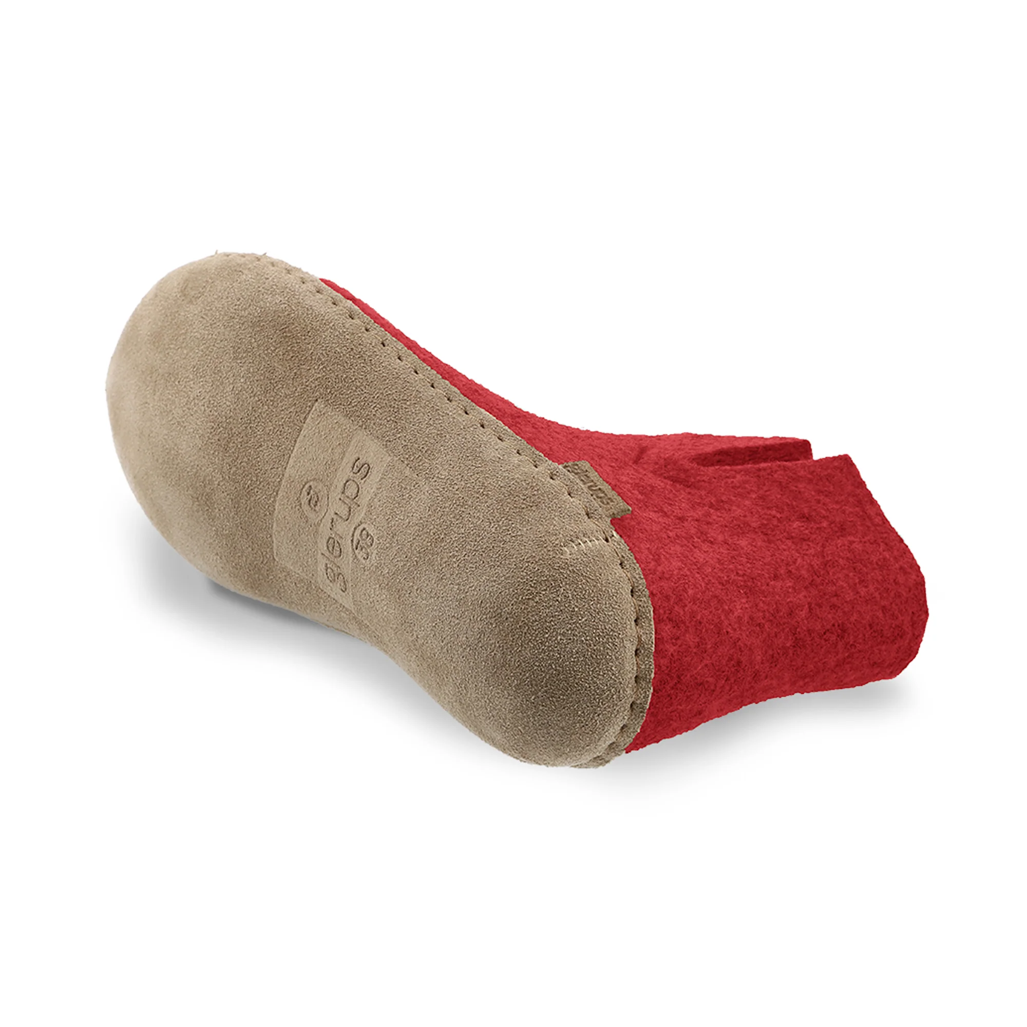 Boot with leather sole - Red - Image 6