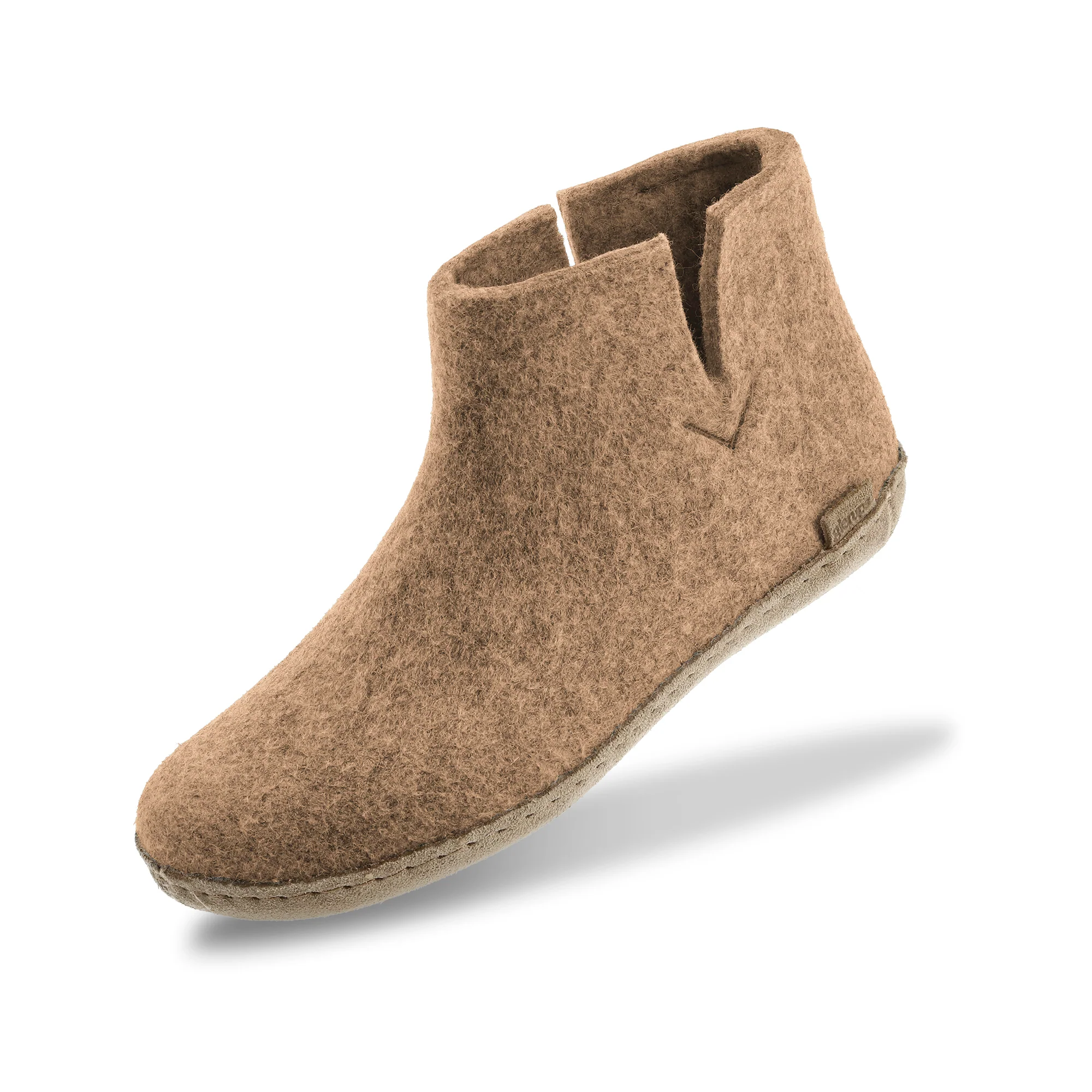 Boot with leather sole - Sand - Image 4