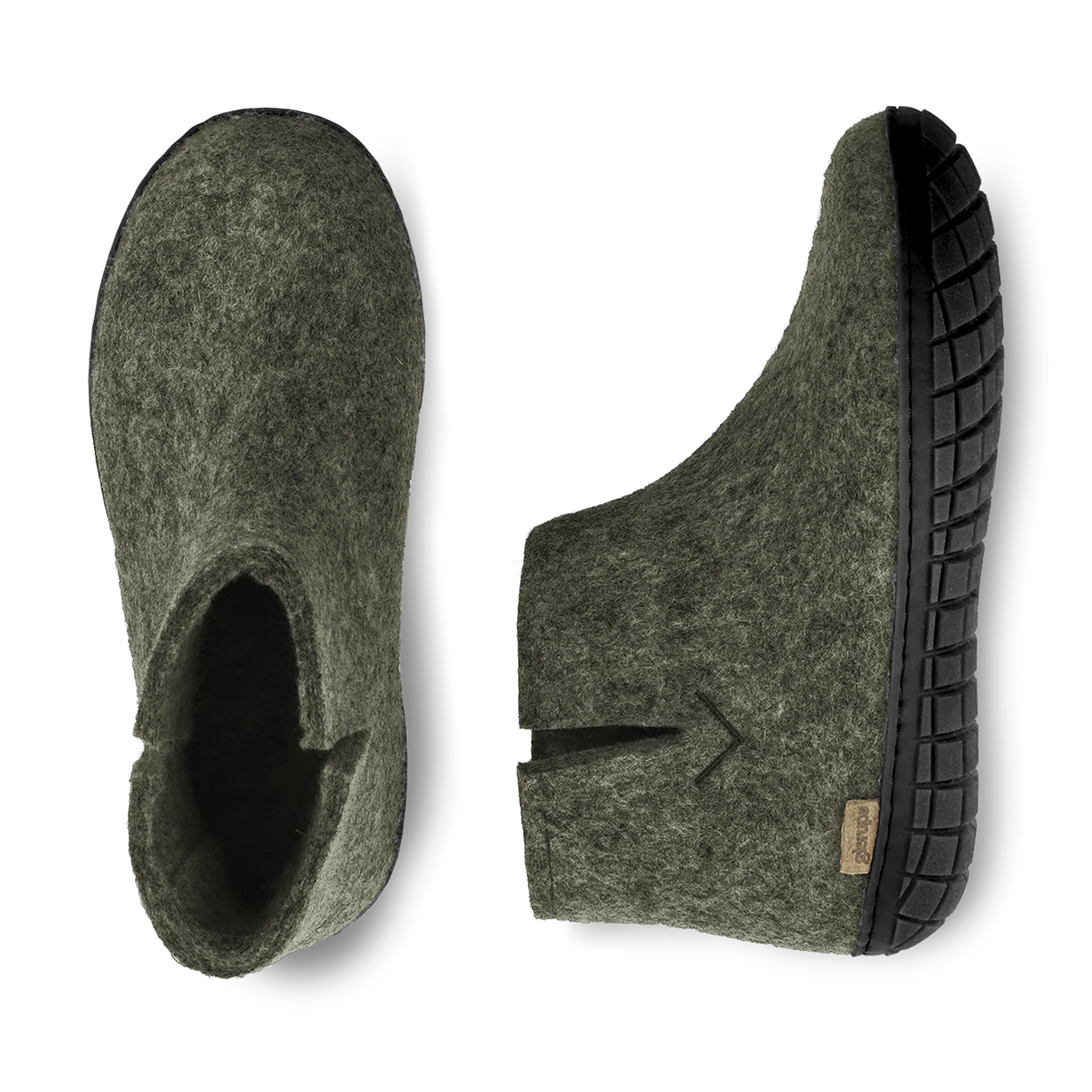 Boot with natural rubber sole - black - Forest - Image 5