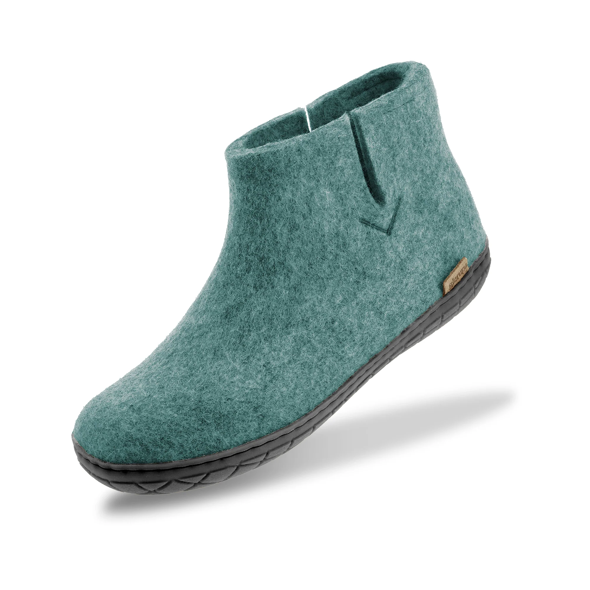 Boot with natural rubber sole - black - North Sea - Image 4