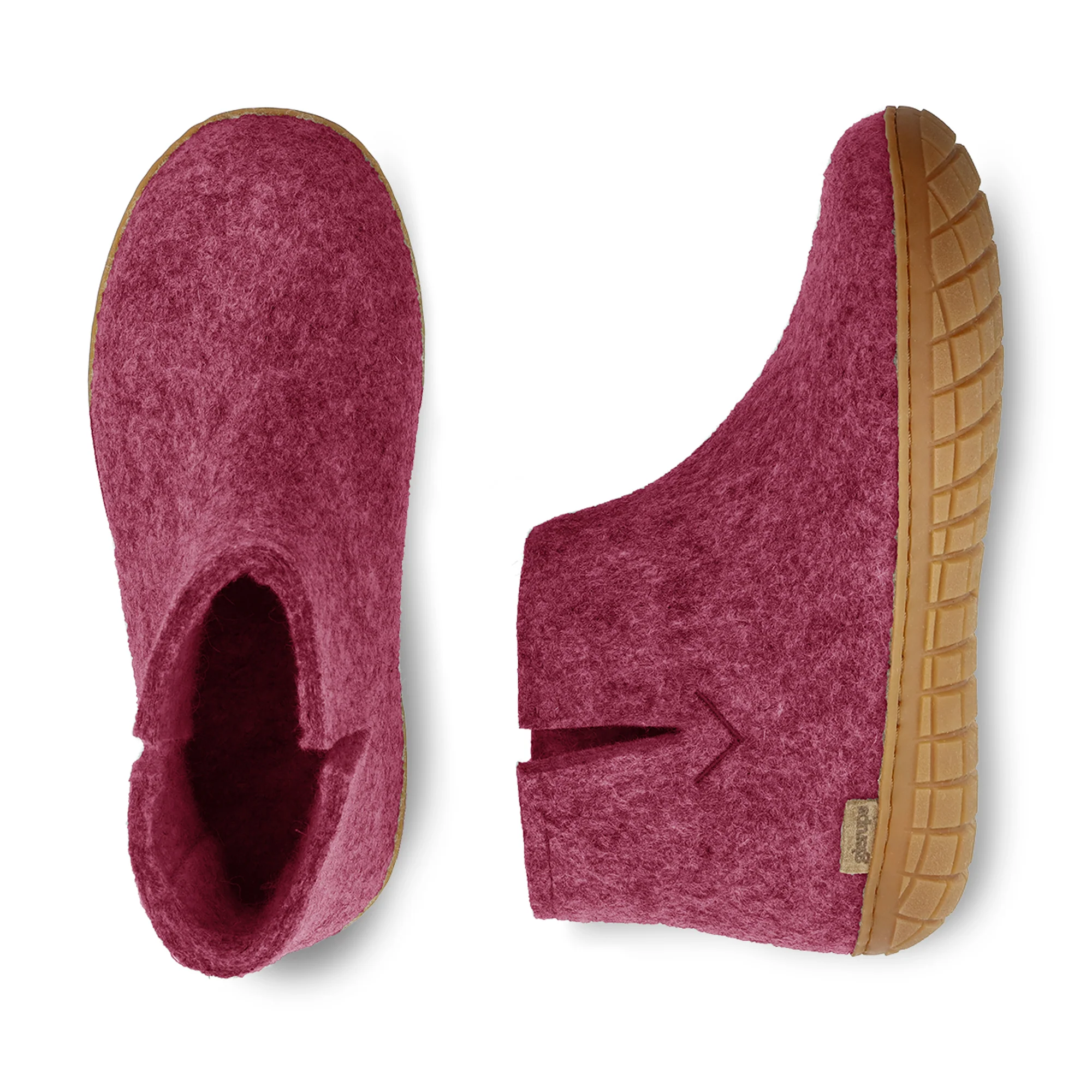 Boot with natural rubber sole - honey - Cranberry - Image 5