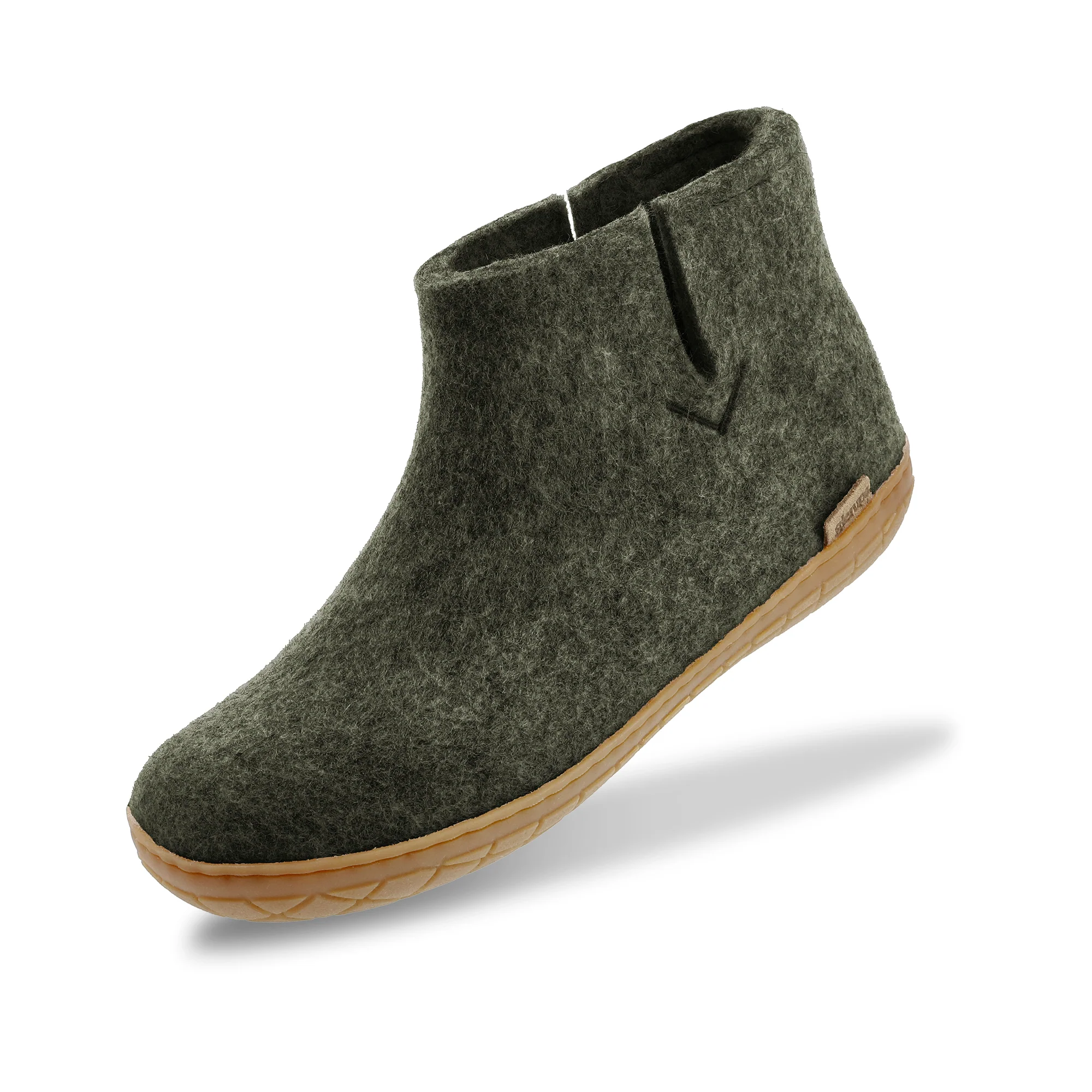Boot with natural rubber sole - honey - Forest - Image 4