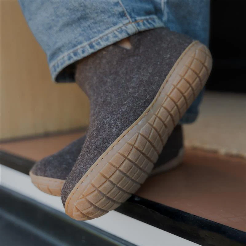 Boot with natural rubber sole - honey - Chestnut - Image 3