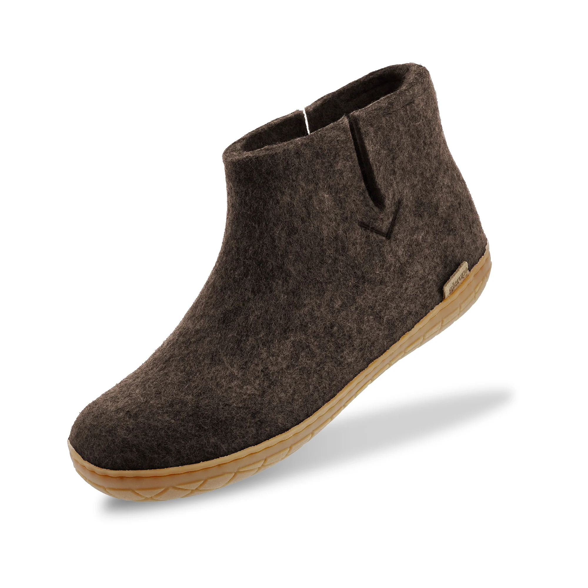 Boot with natural rubber sole - honey - Chestnut - Image 4