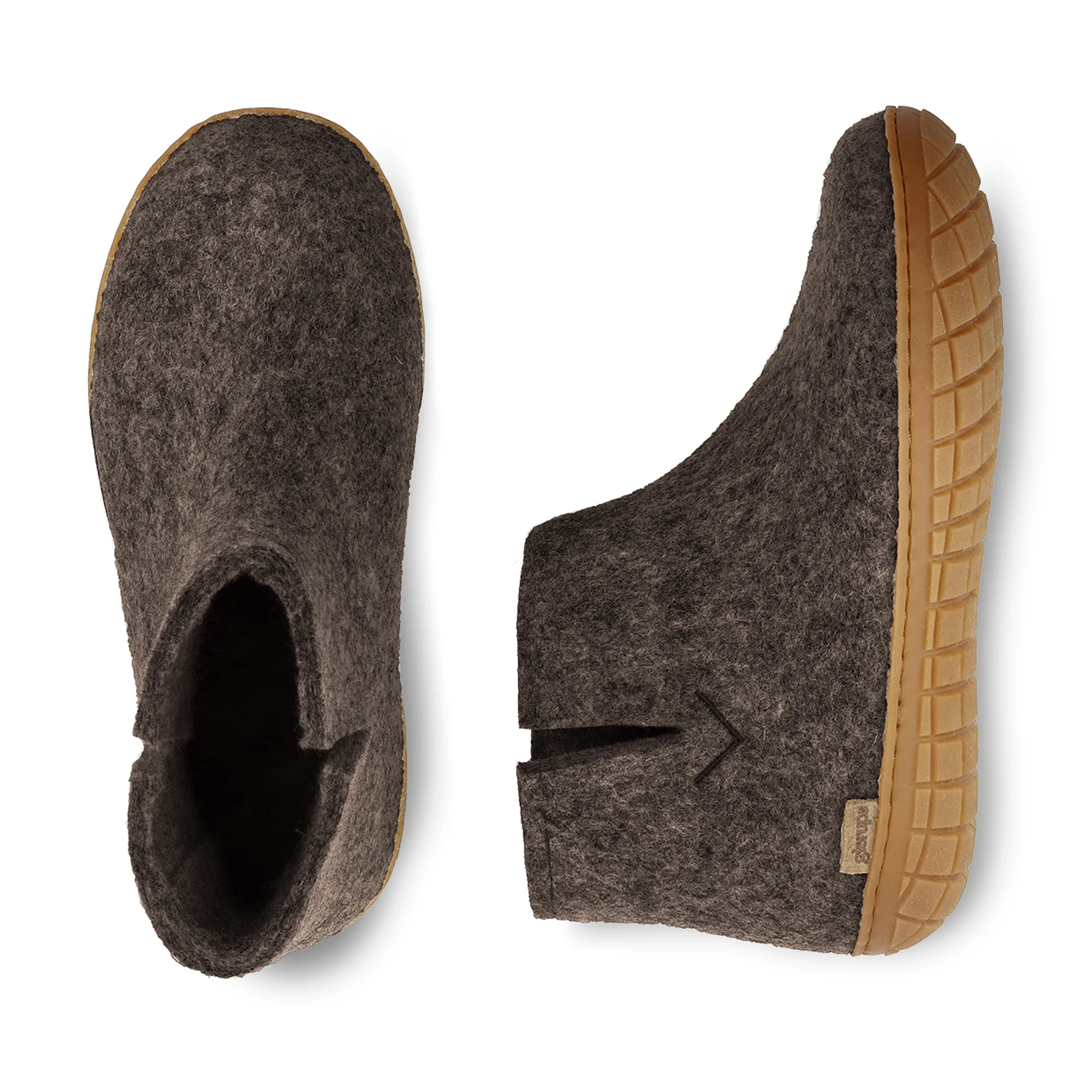 Boot with natural rubber sole - honey - Chestnut - Image 5