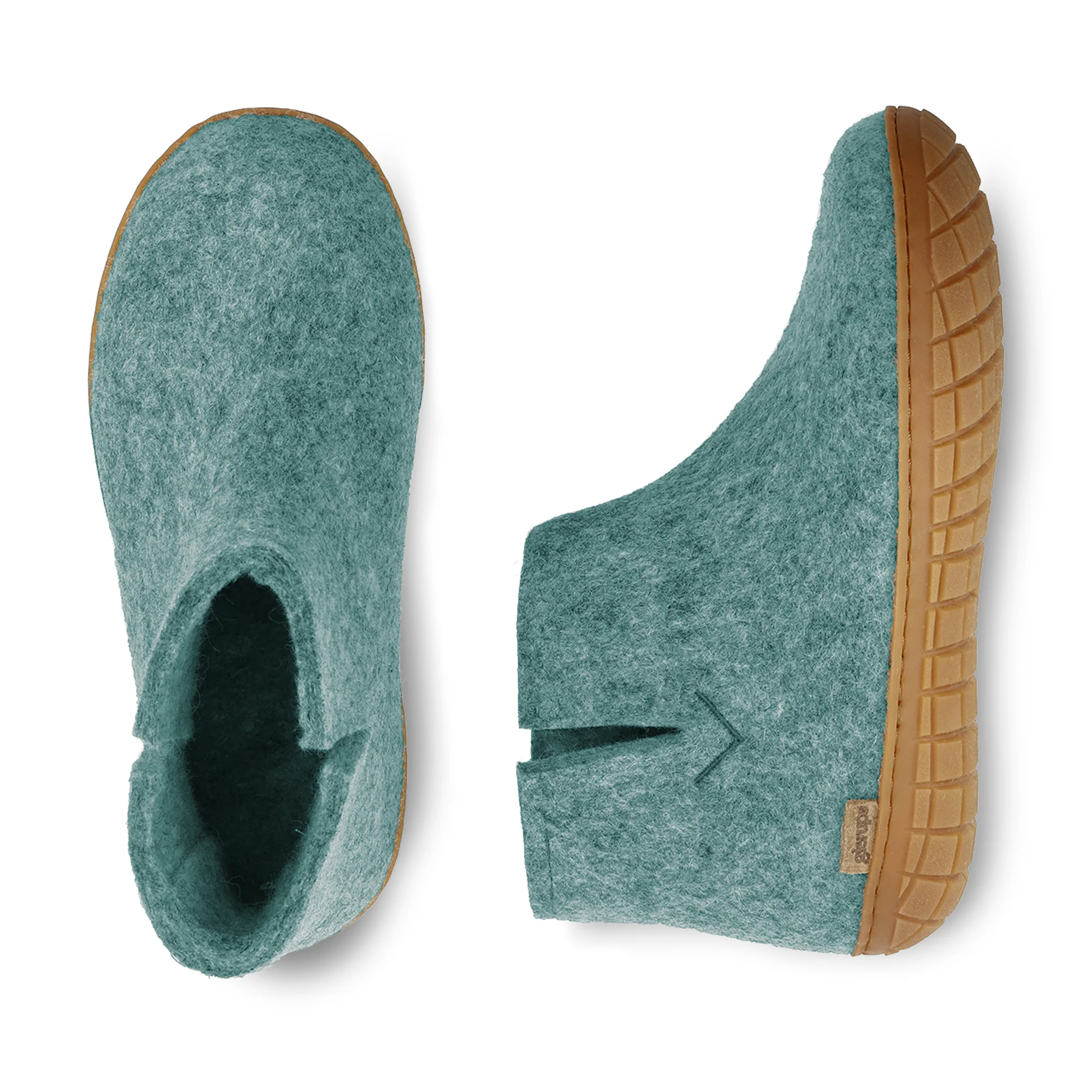 Boot with natural rubber sole - honey - North Sea - Image 5