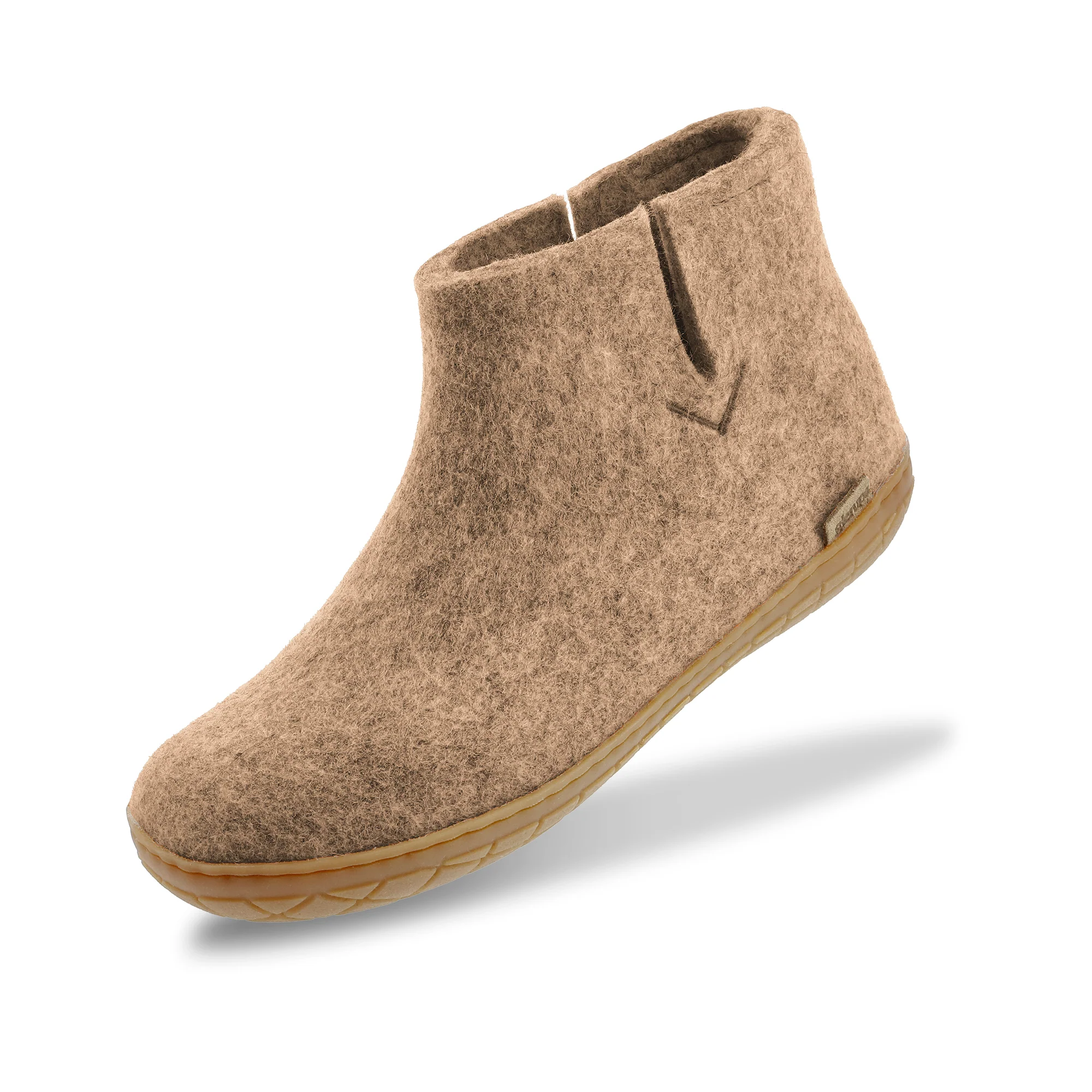 Boot with natural rubber sole - honey - Sand - Image 4