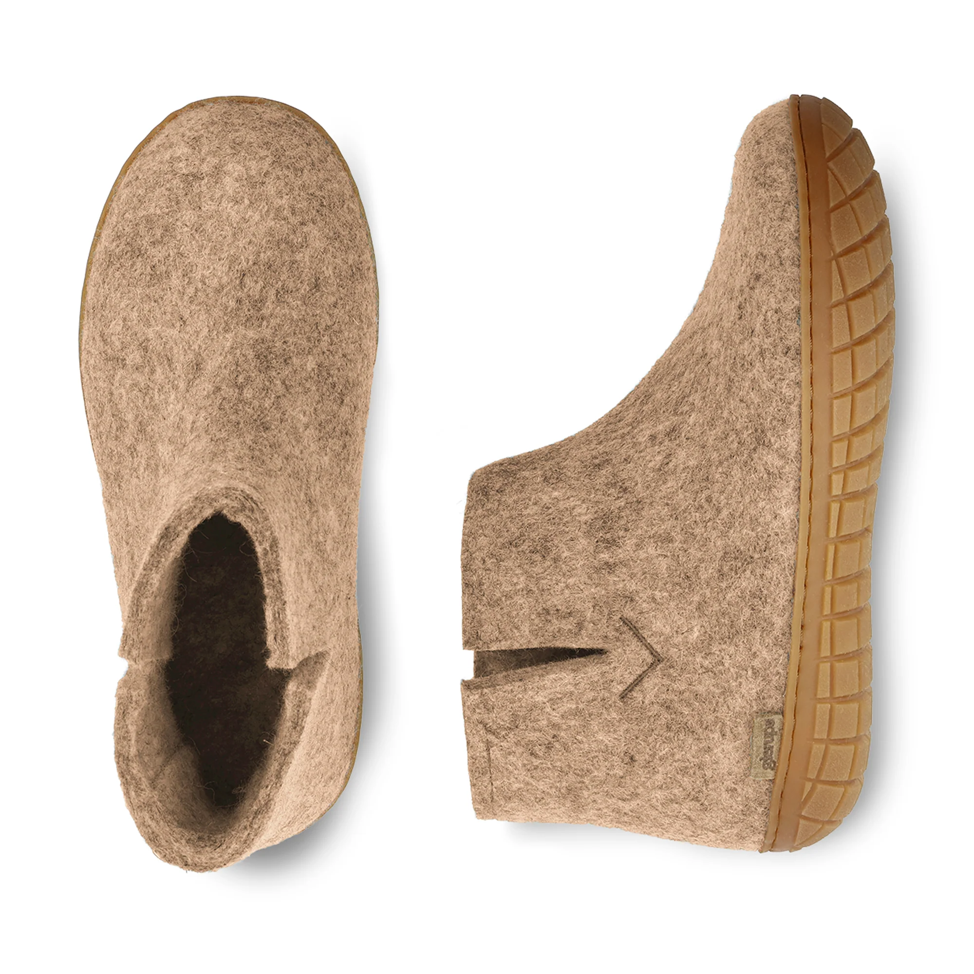 Boot with natural rubber sole - honey - Sand - Image 5