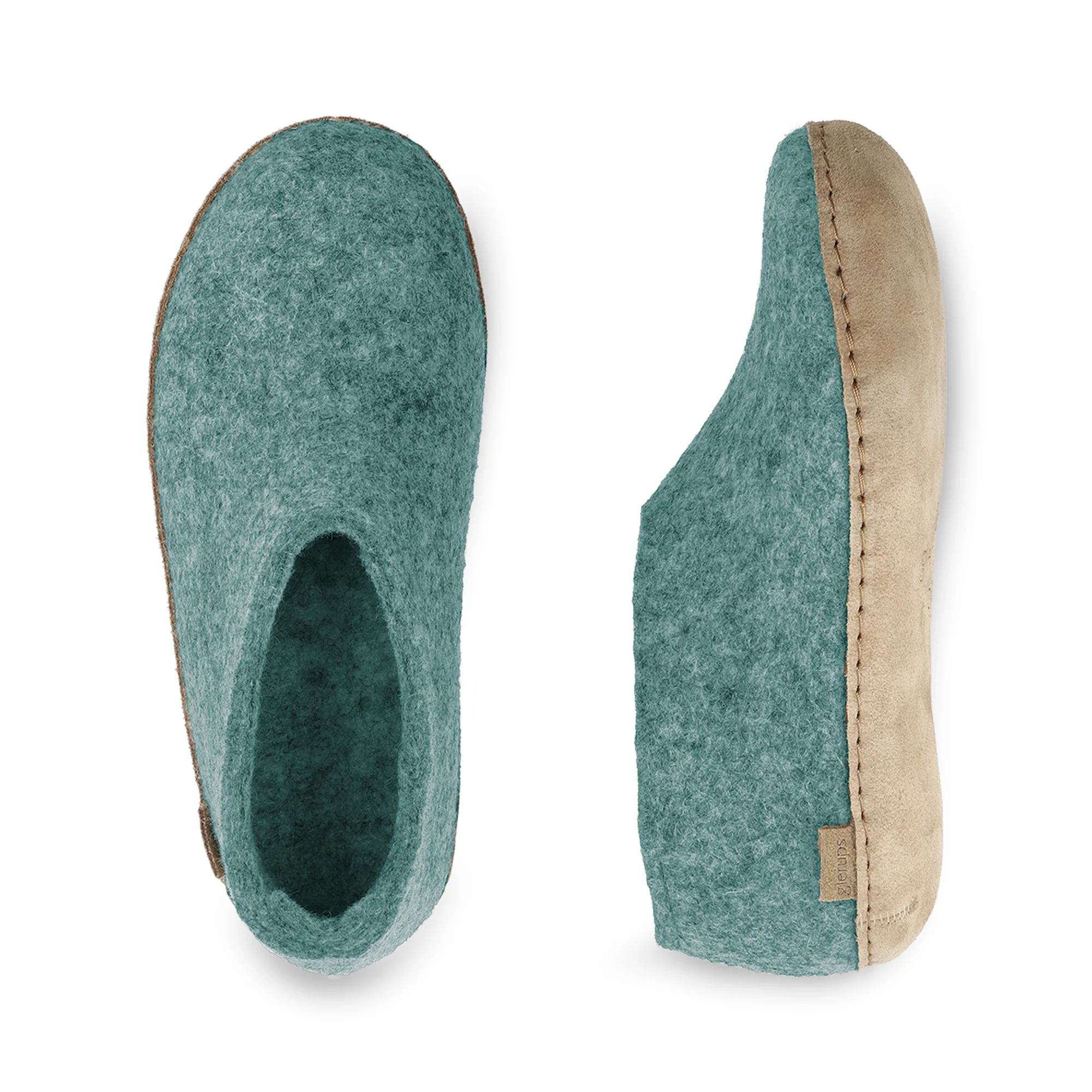 Shoe with leather sole - North Sea - Image 5