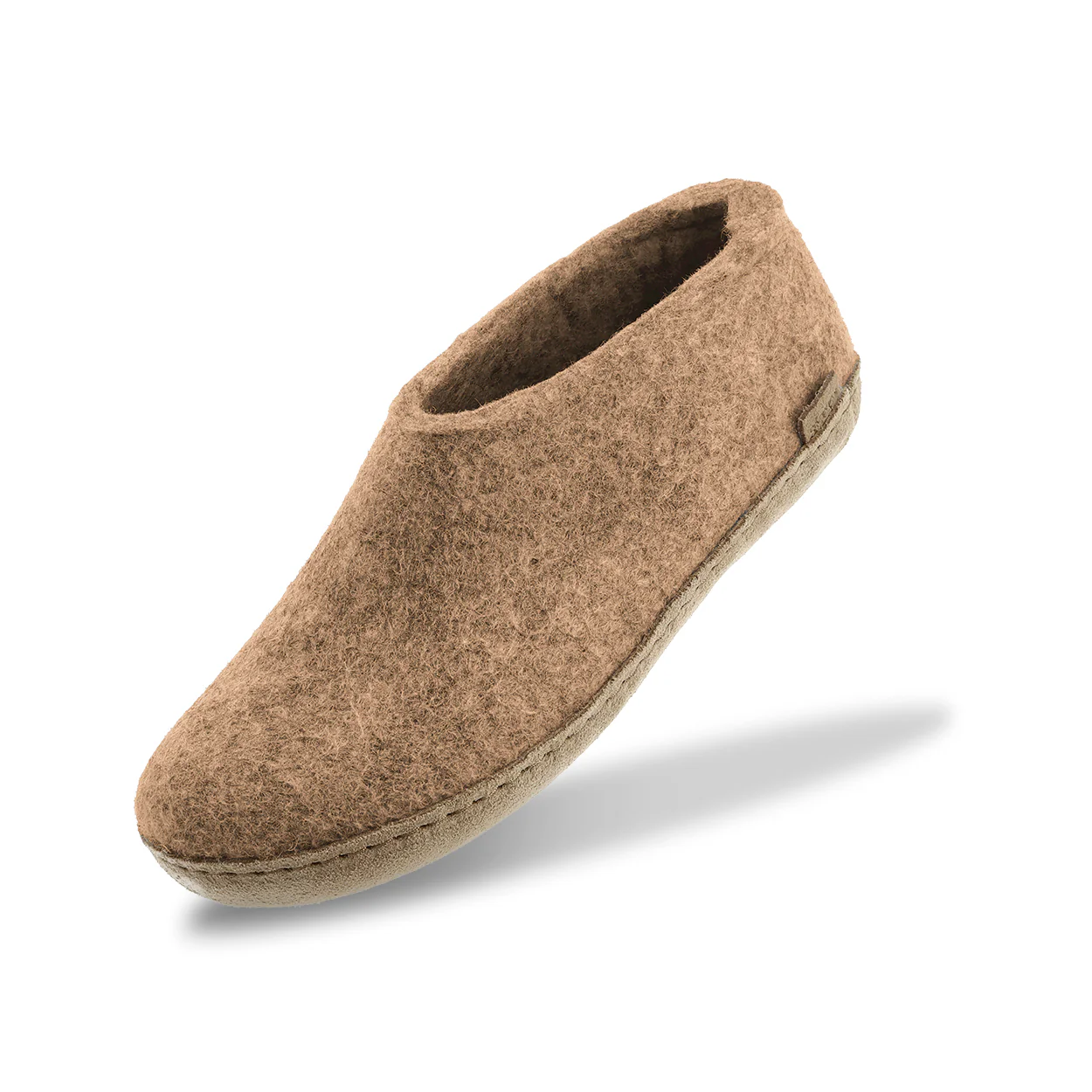 Shoe with leather sole - Sand - Image 3