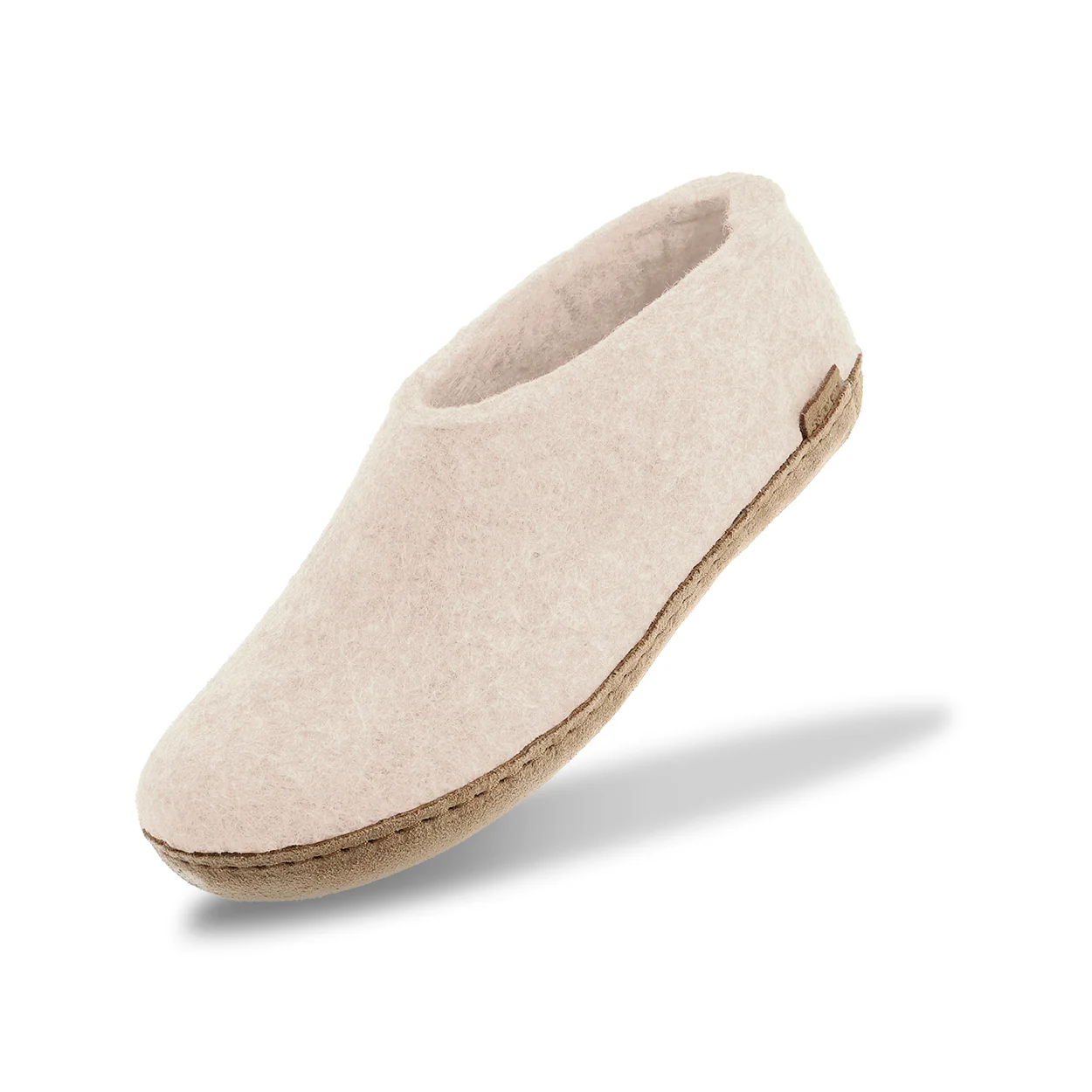 Shoe with leather sole - Off white - Image 4