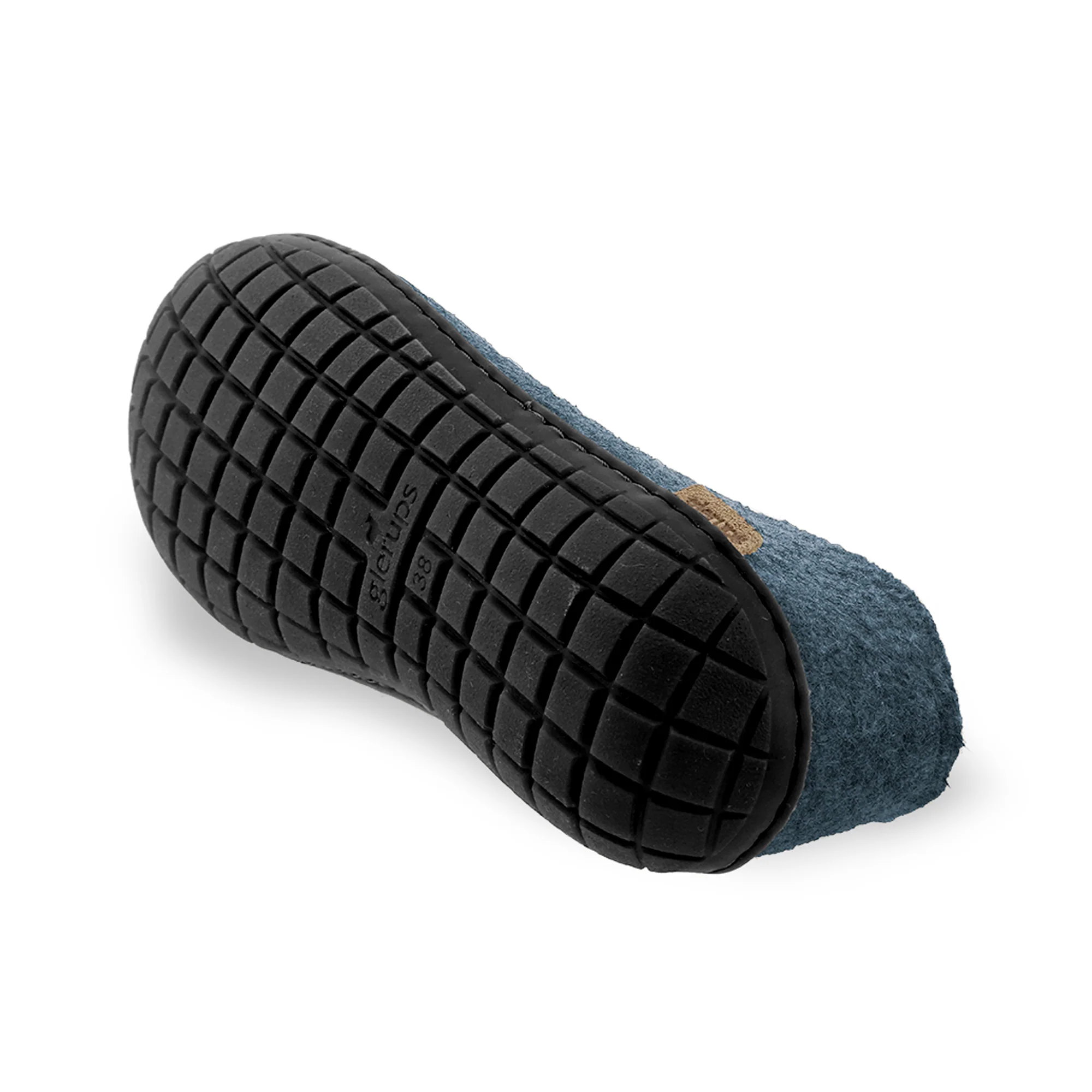 Shoe with natural rubber sole - black - Denim - Image 6