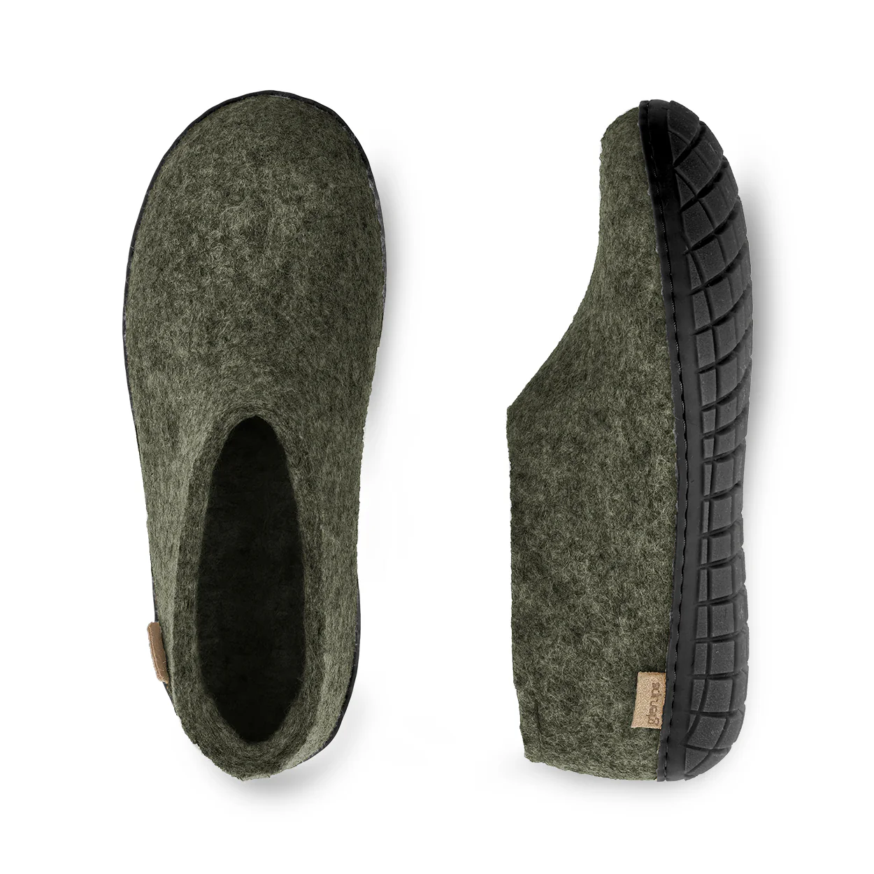 Shoe with natural rubber sole - black - Forest - Image 5