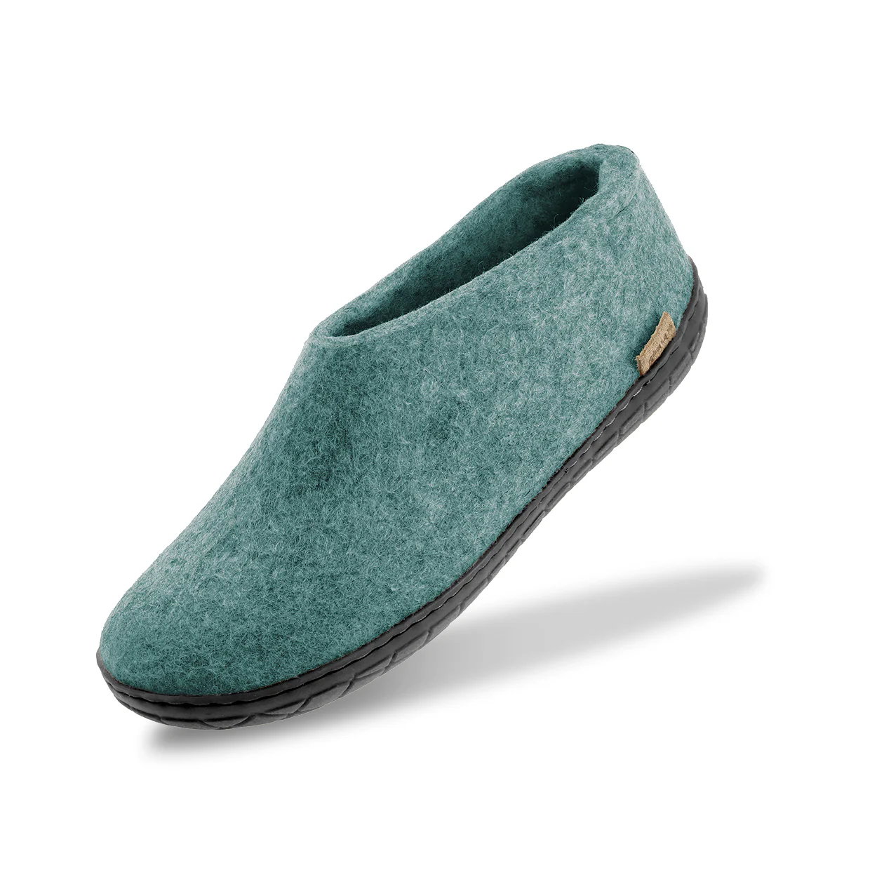 Shoe with natural rubber sole - black - North Sea - Image 4