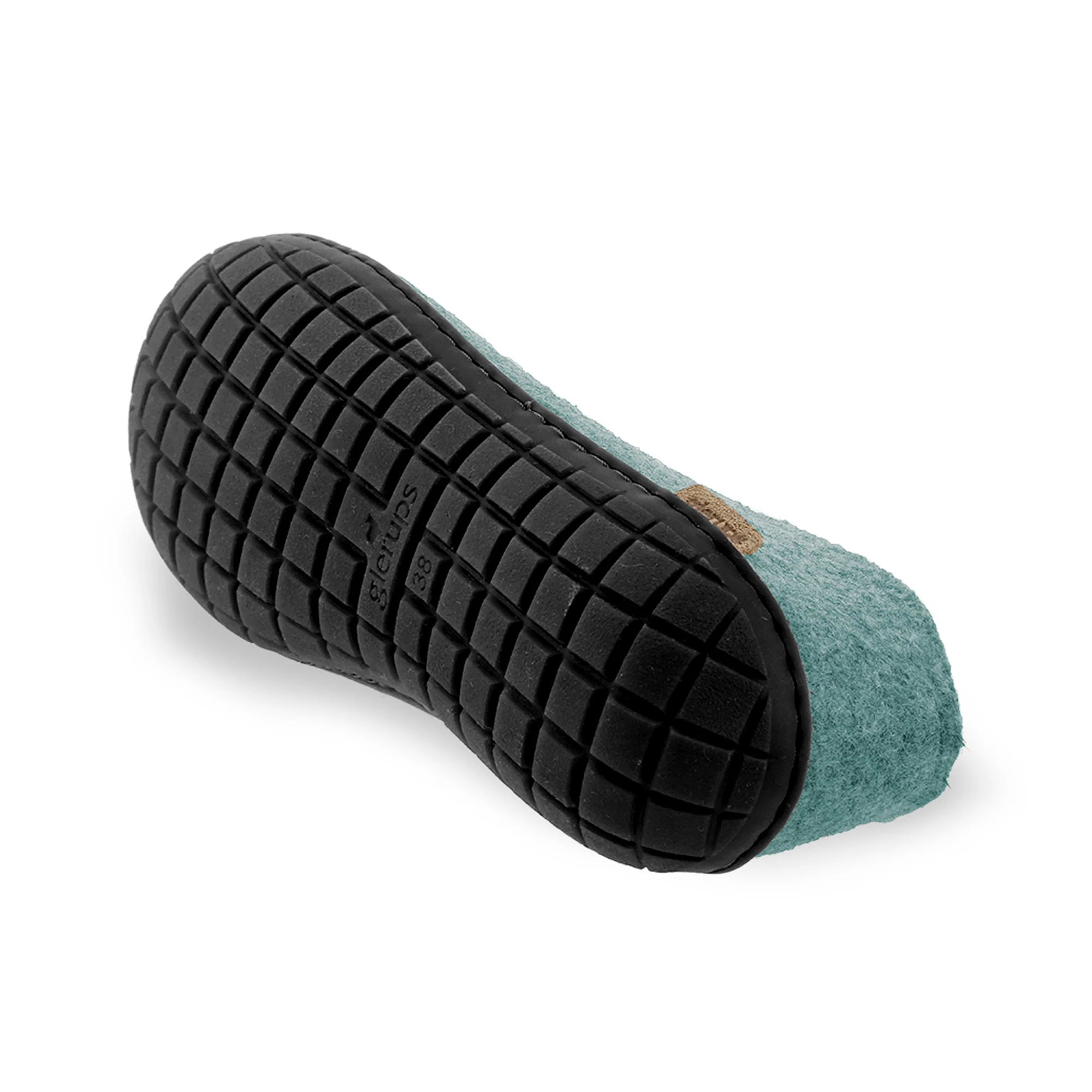 Shoe with natural rubber sole - black - North Sea - Image 6