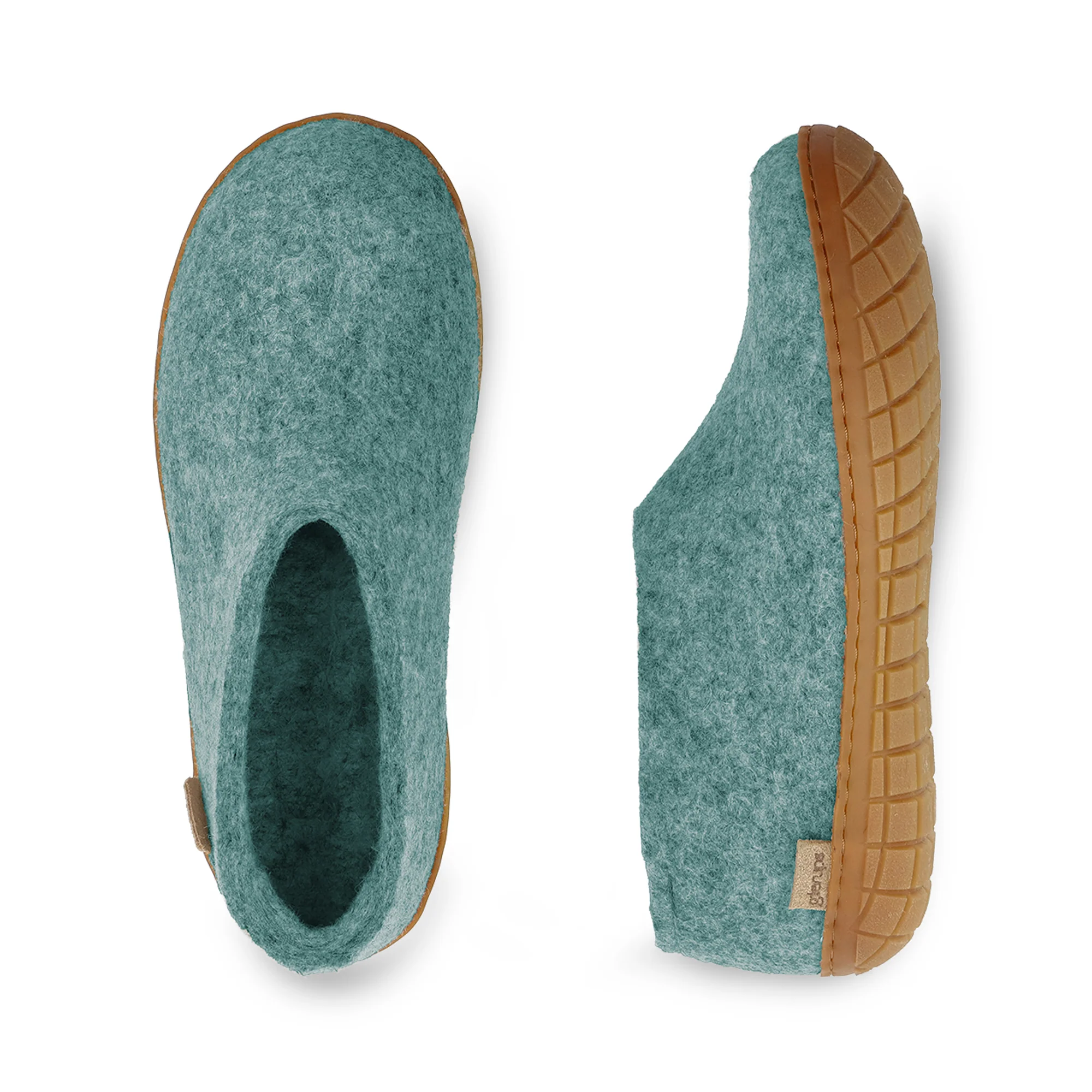 Shoe with natural rubber sole - honey - North Sea - Image 4
