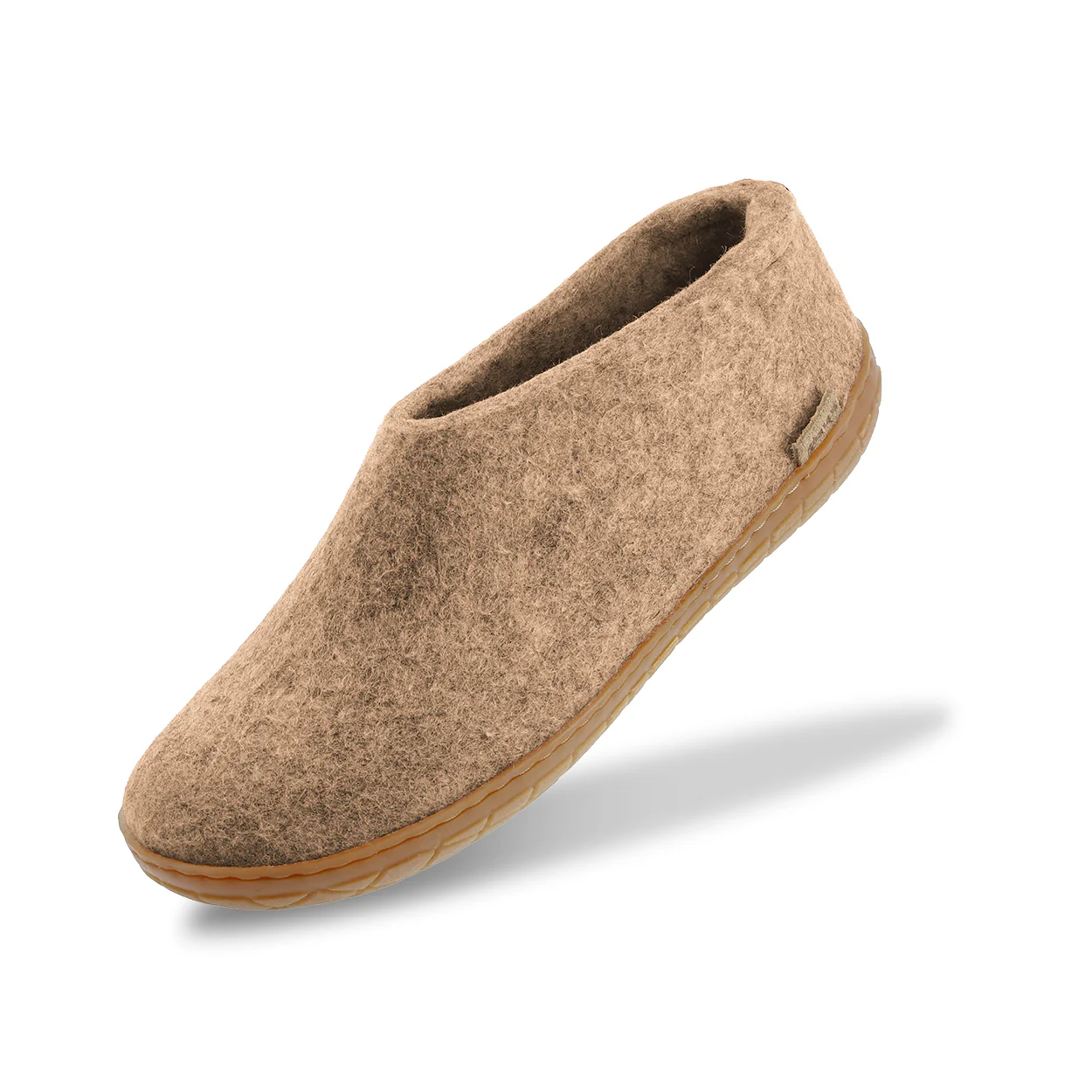 Shoe with natural rubber sole - honey - Sand - Image 4