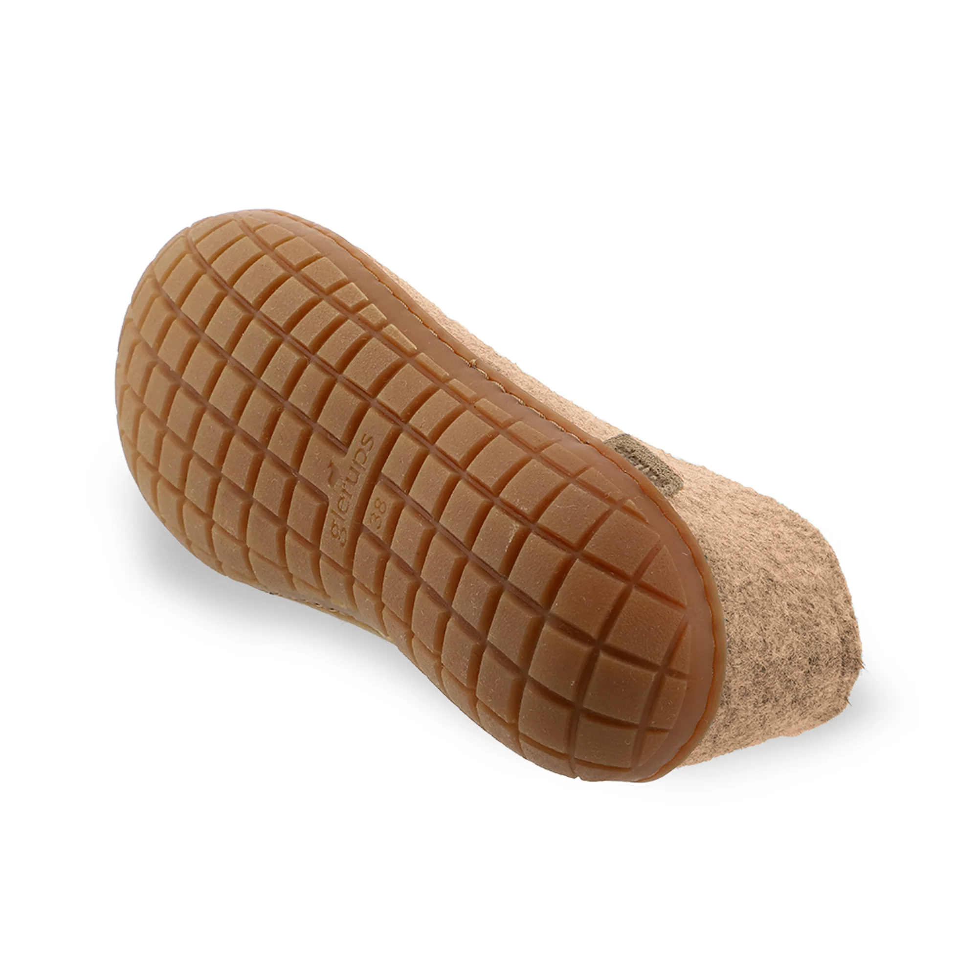 Shoe with natural rubber sole - honey - Sand - Image 5