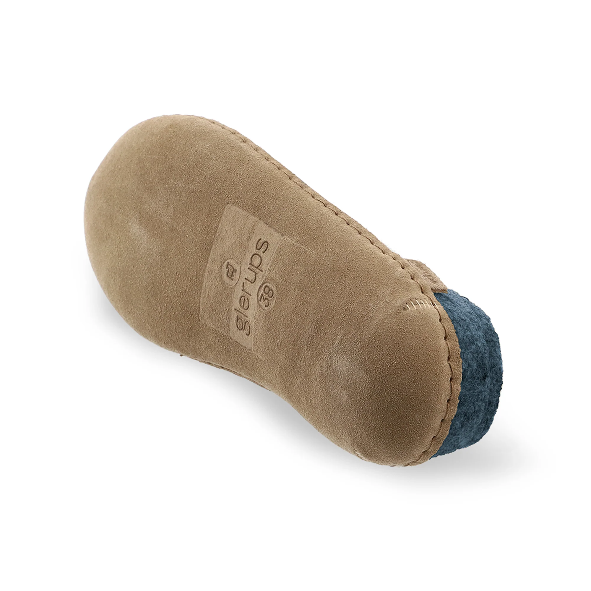 Slip-on with leather sole - Denim - Image 6
