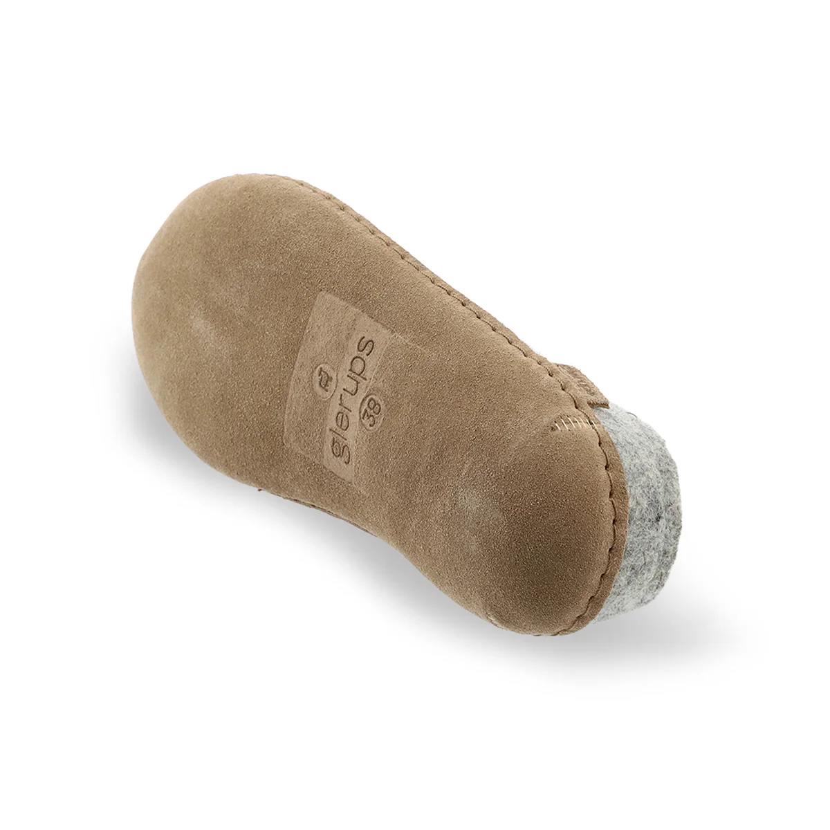 Slip-on with leather sole - Grey - Image 6