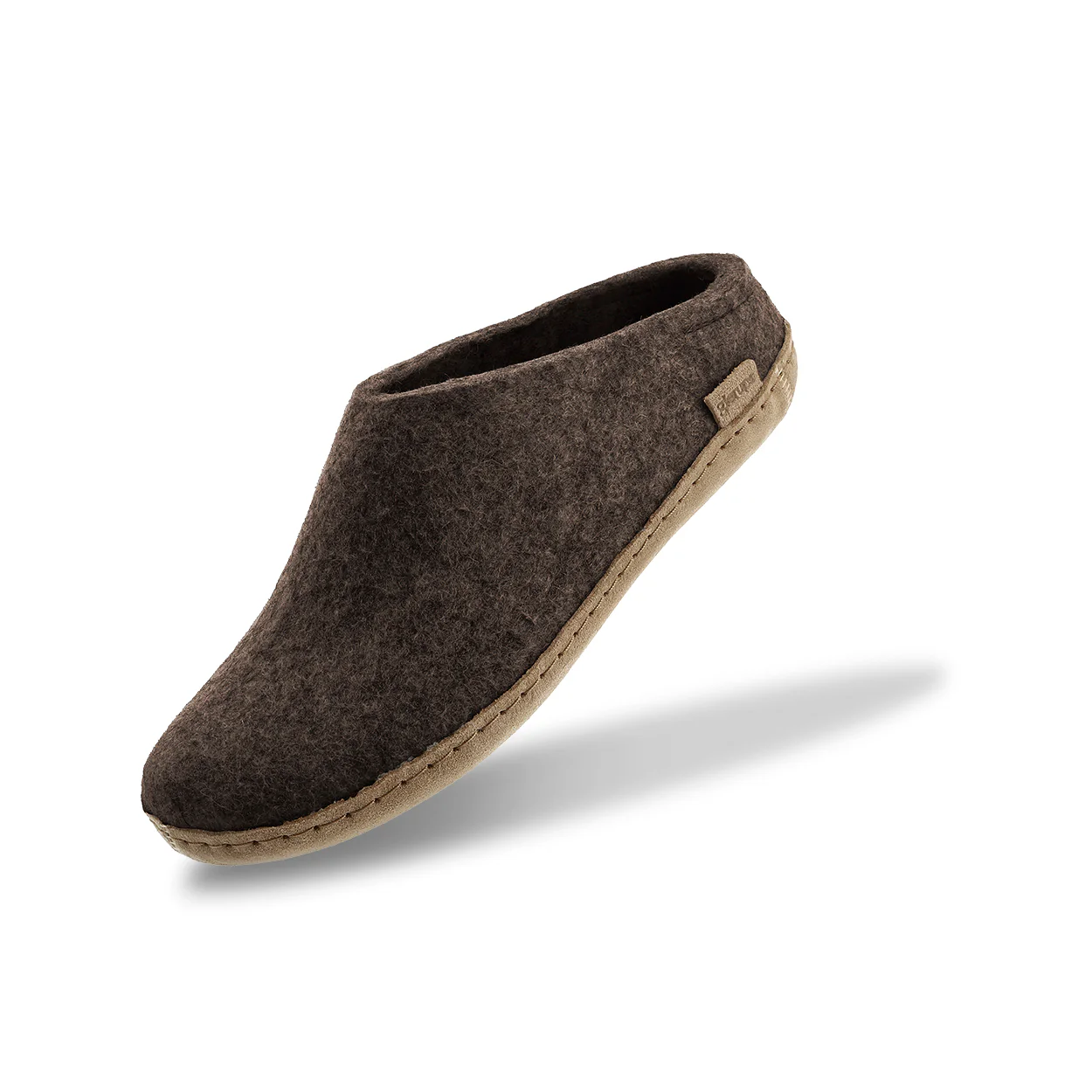Slip-on with leather sole - Chestnut - Image 3