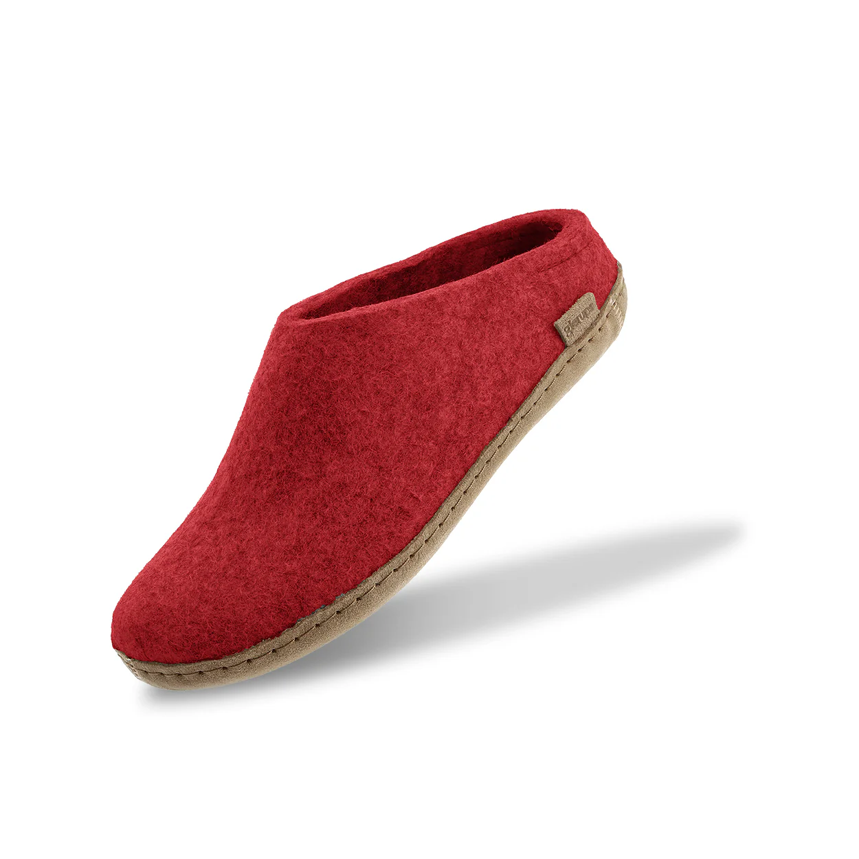 Slip-on with leather sole - Red - Image 4