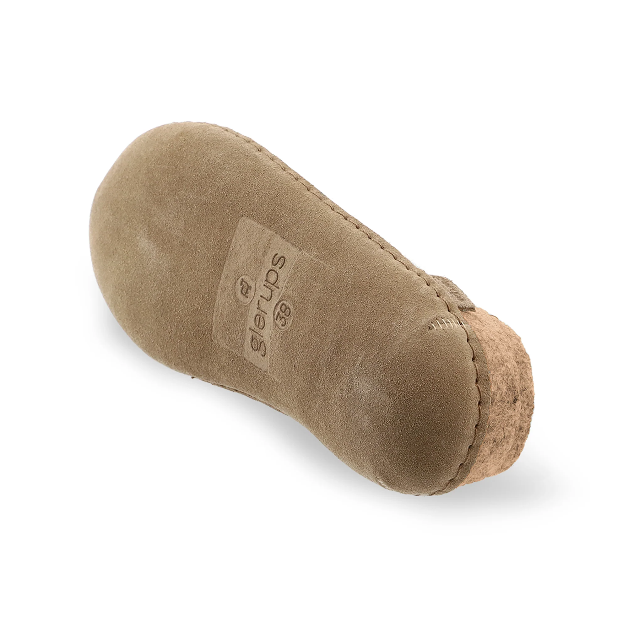 Slip-on with leather sole - Sand - Image 6
