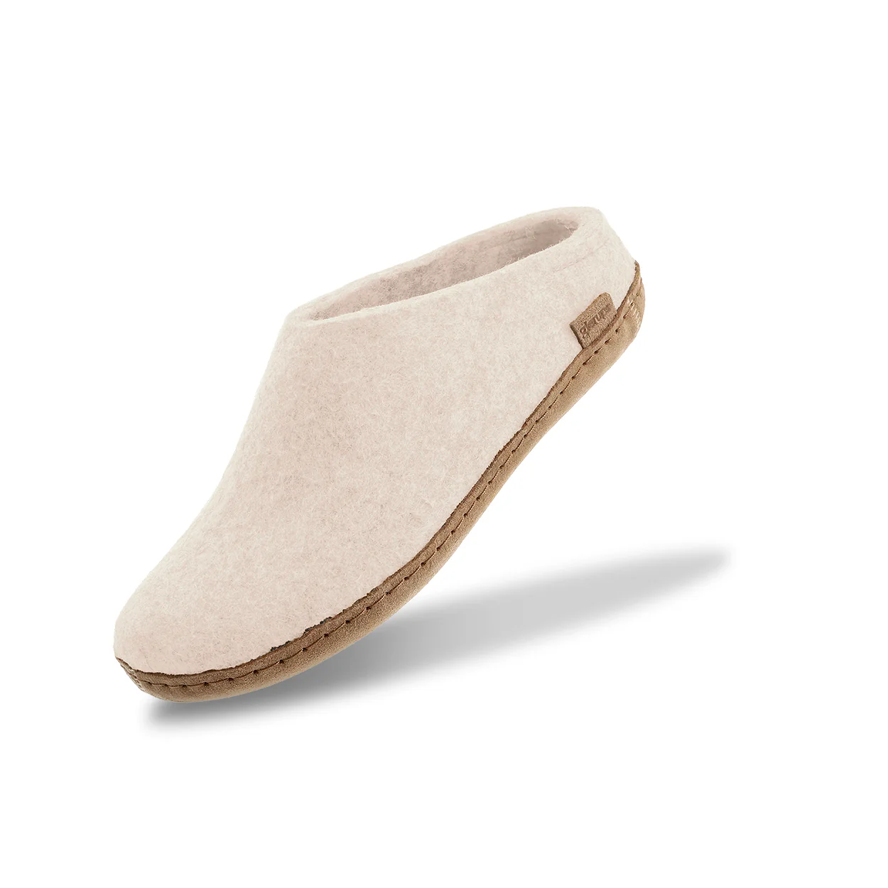 Slip-on with leather sole - Off white - Image 4