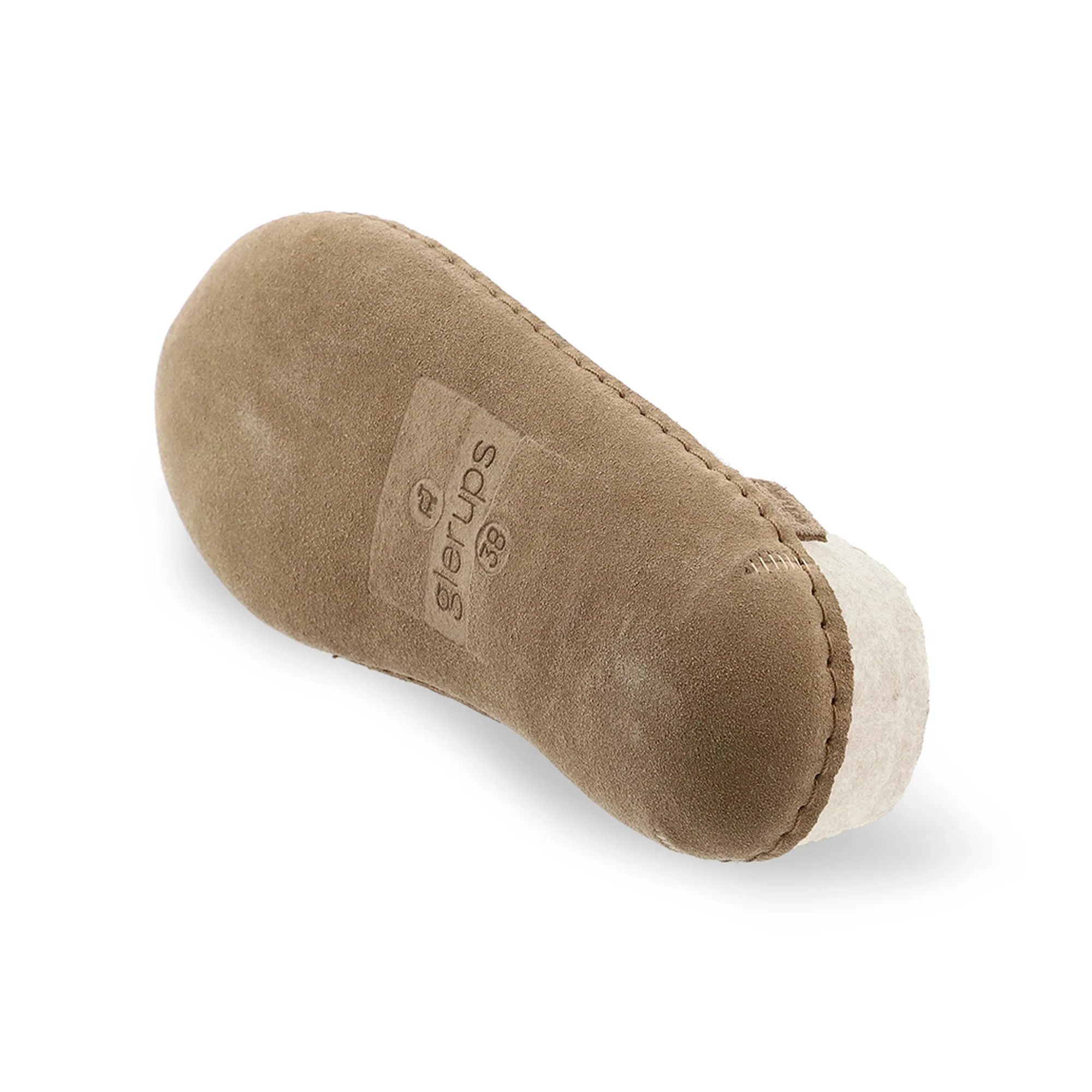Slip-on with leather sole - Off white - Image 6