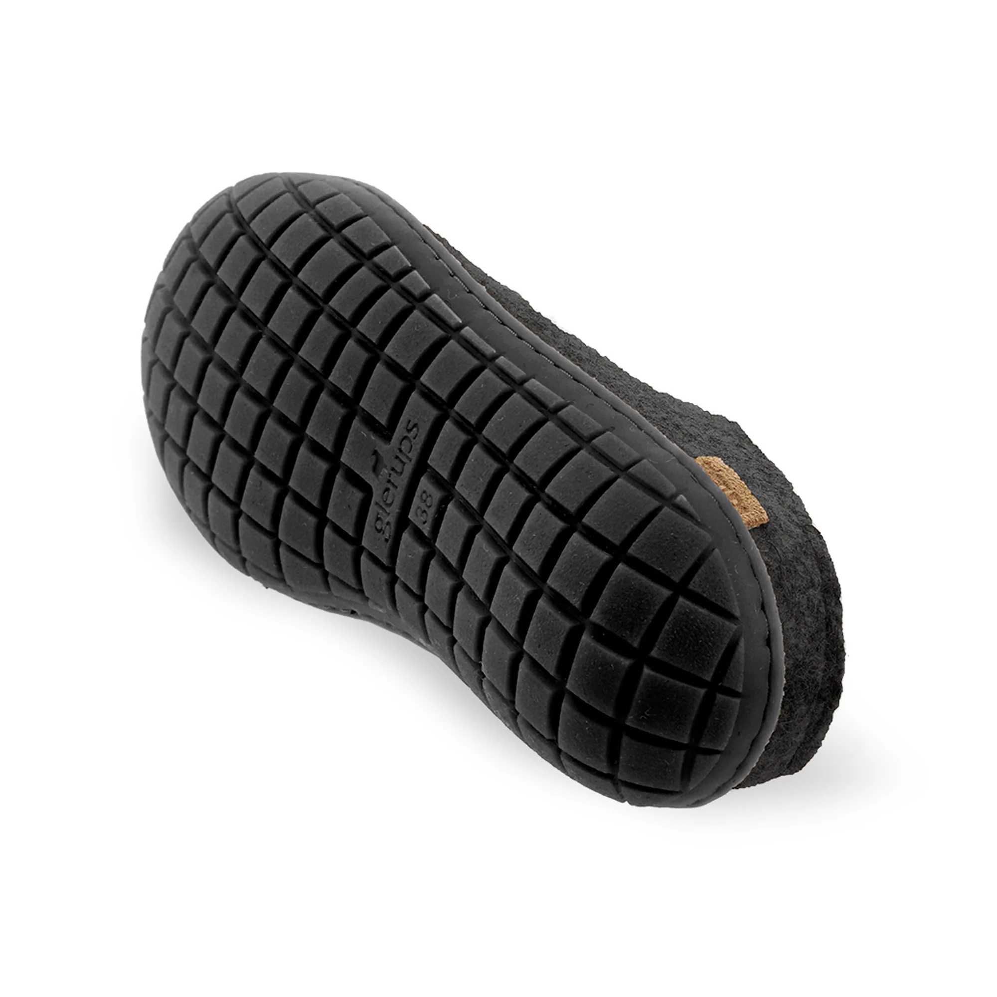Slip-on with natural rubber sole - black - Charcoal - Image 6