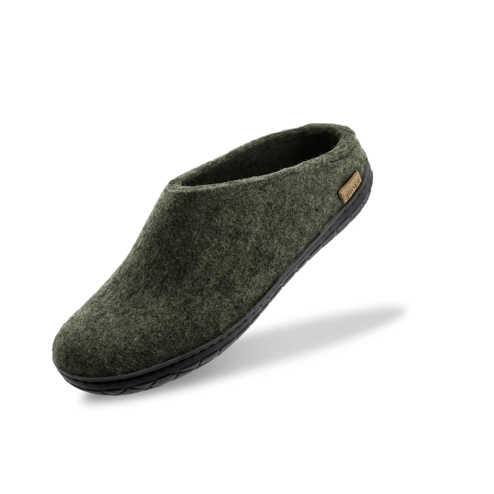 Slip-on with natural rubber sole - black - Forest - Image 4