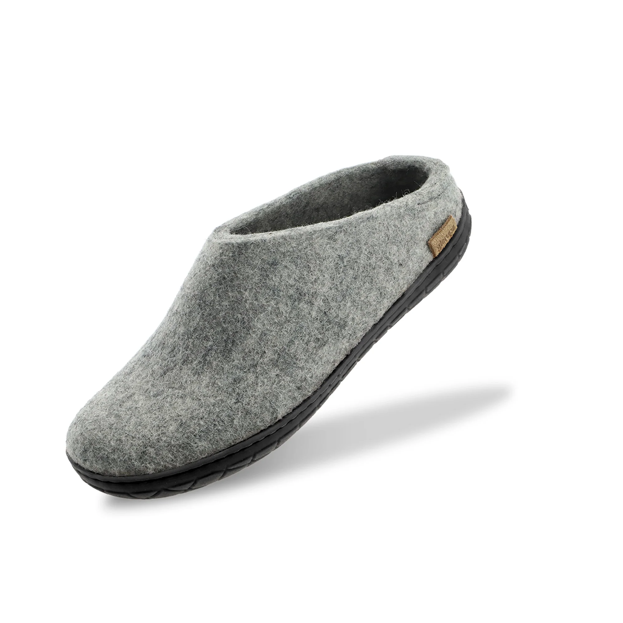 Slip-on with natural rubber sole - black - Grey - Image 5