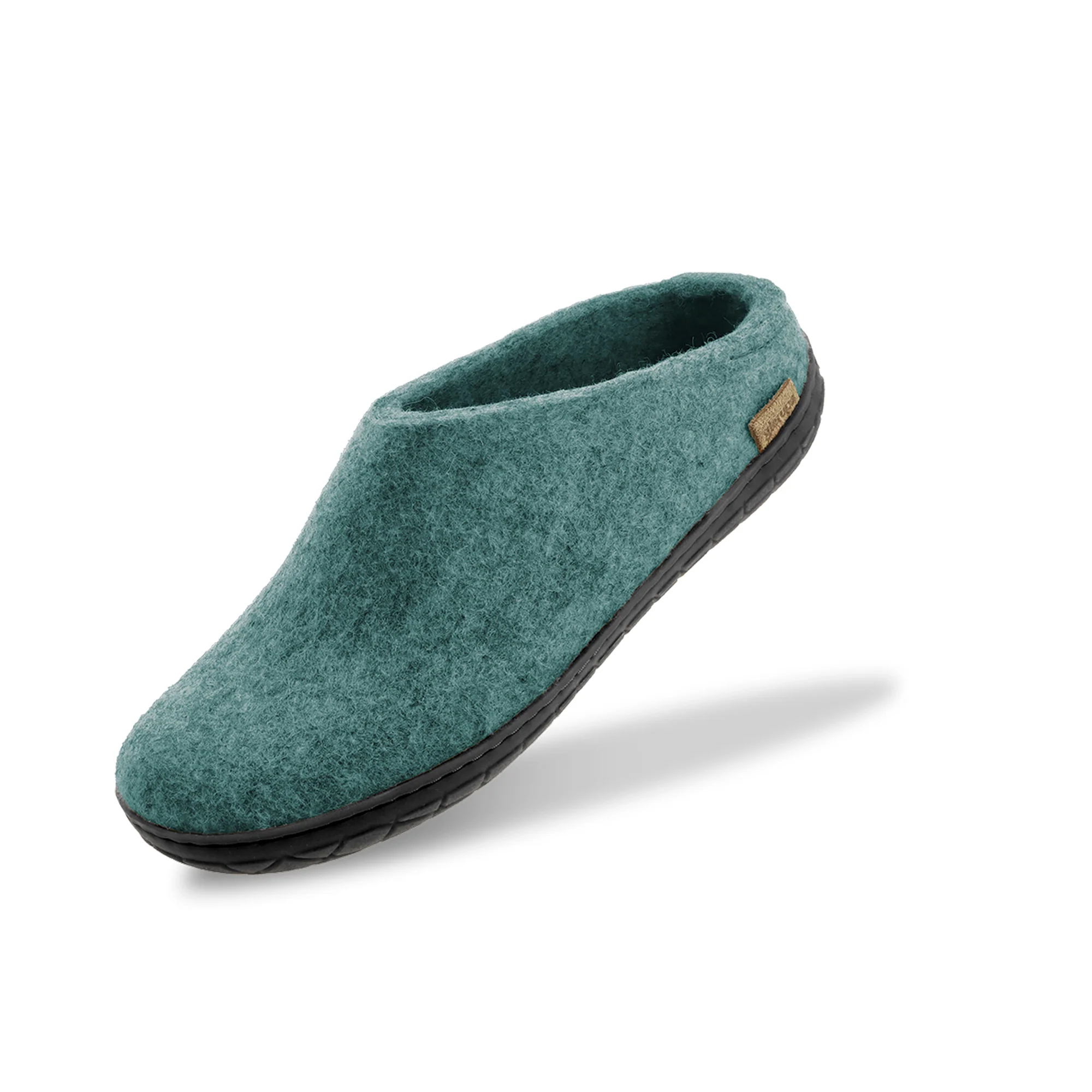 Slip-on with natural rubber sole - black - North Sea - Image 3
