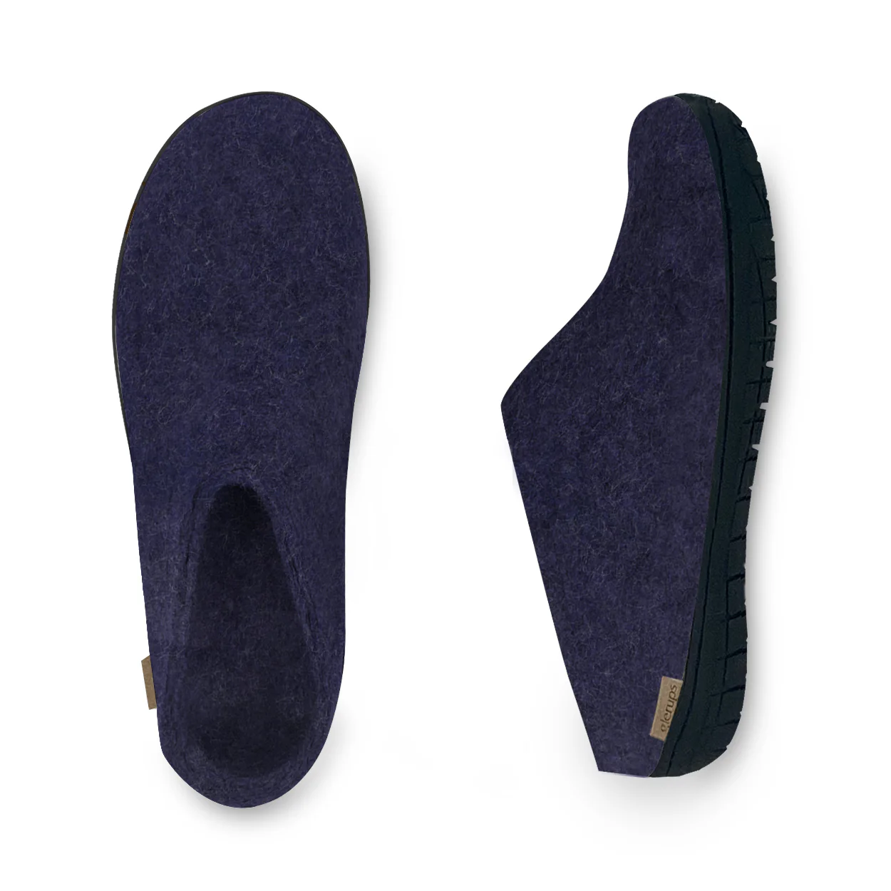 Slip-on with natural rubber sole - black - Purple - Image 4