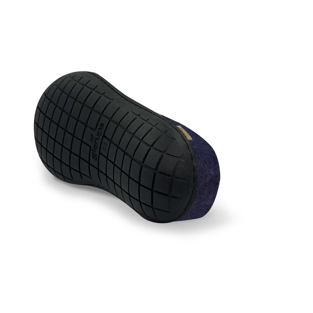 Slip-on with natural rubber sole - black - Purple - Image 5