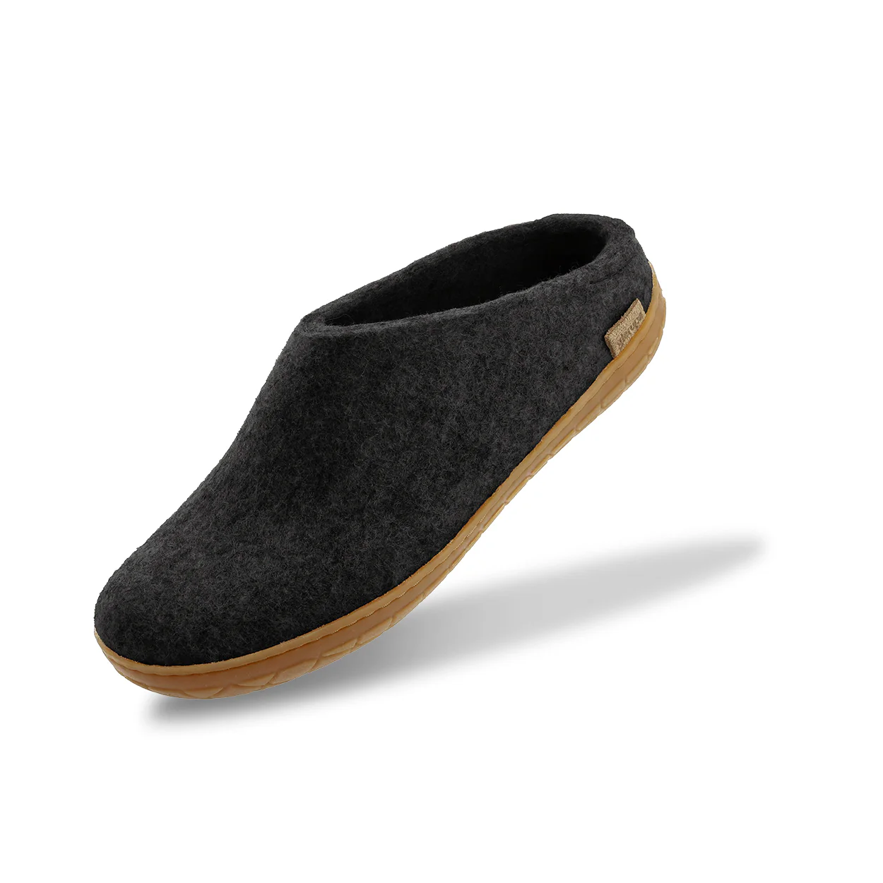 Slip-on with natural rubber sole - honey - Charcoal - Image 4